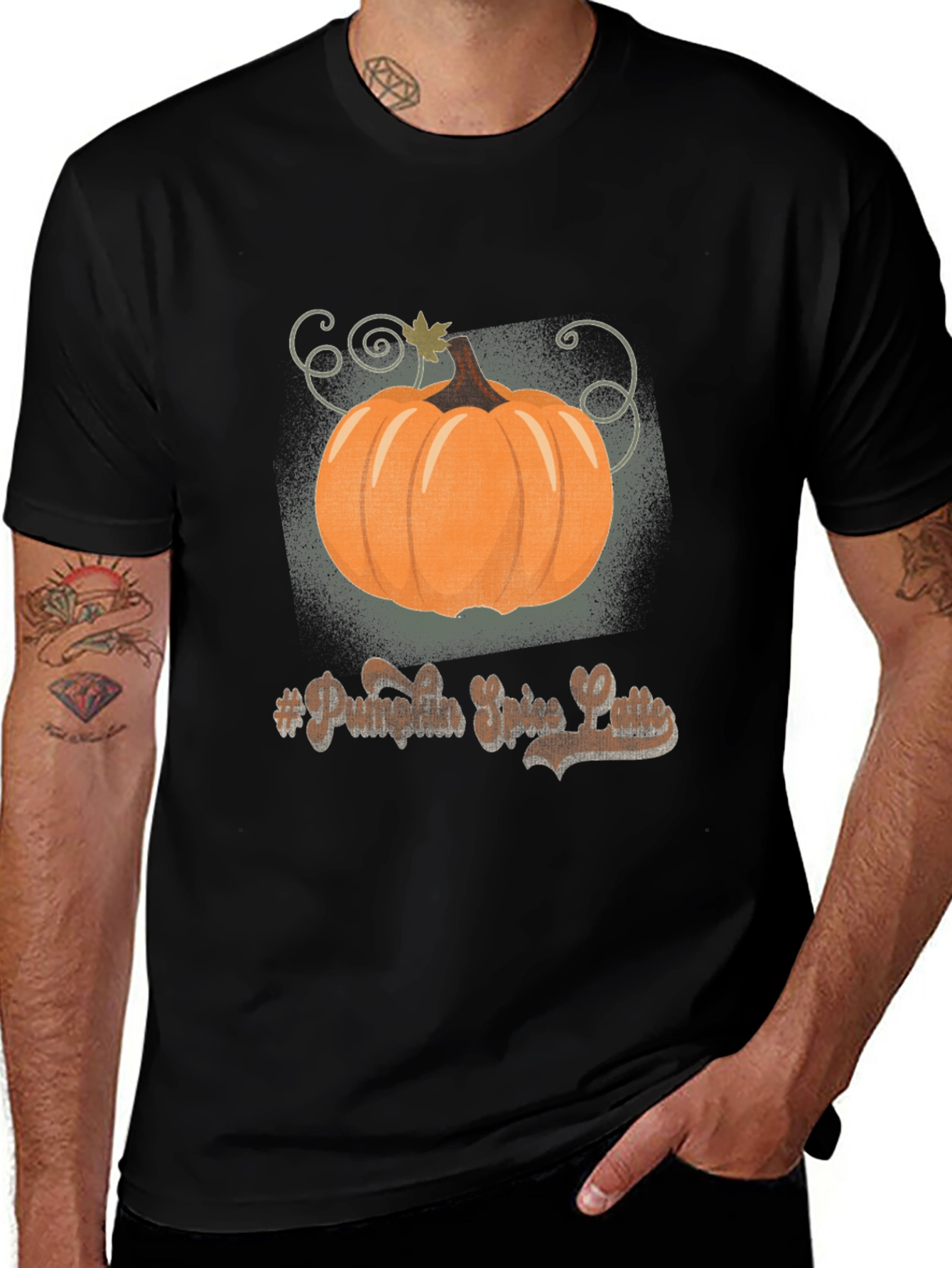 Variant 26 of Pumpkin Spice Latte Graphic Tee