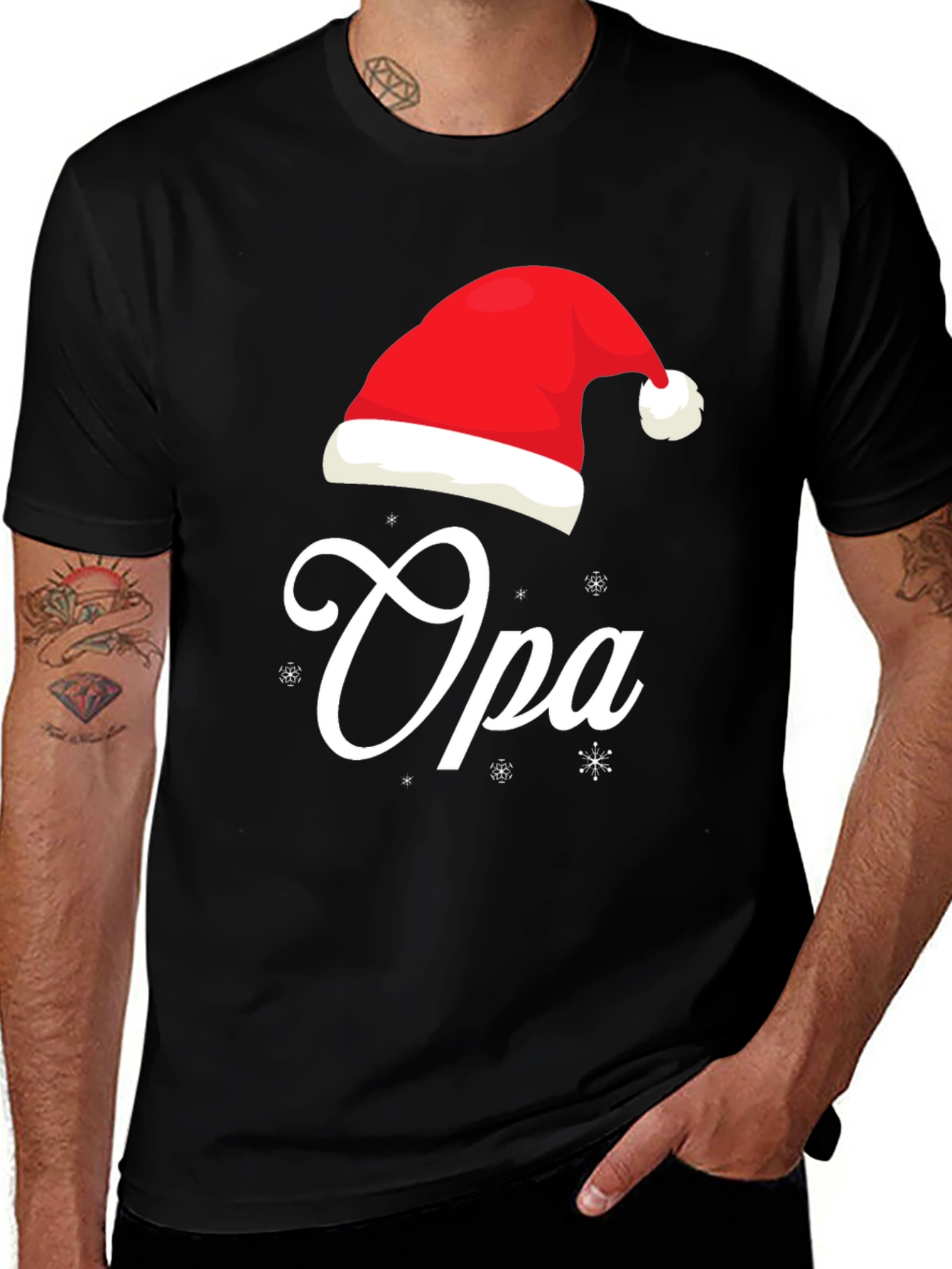 Variant 8 of Festive Opa Christmas T-Shirt