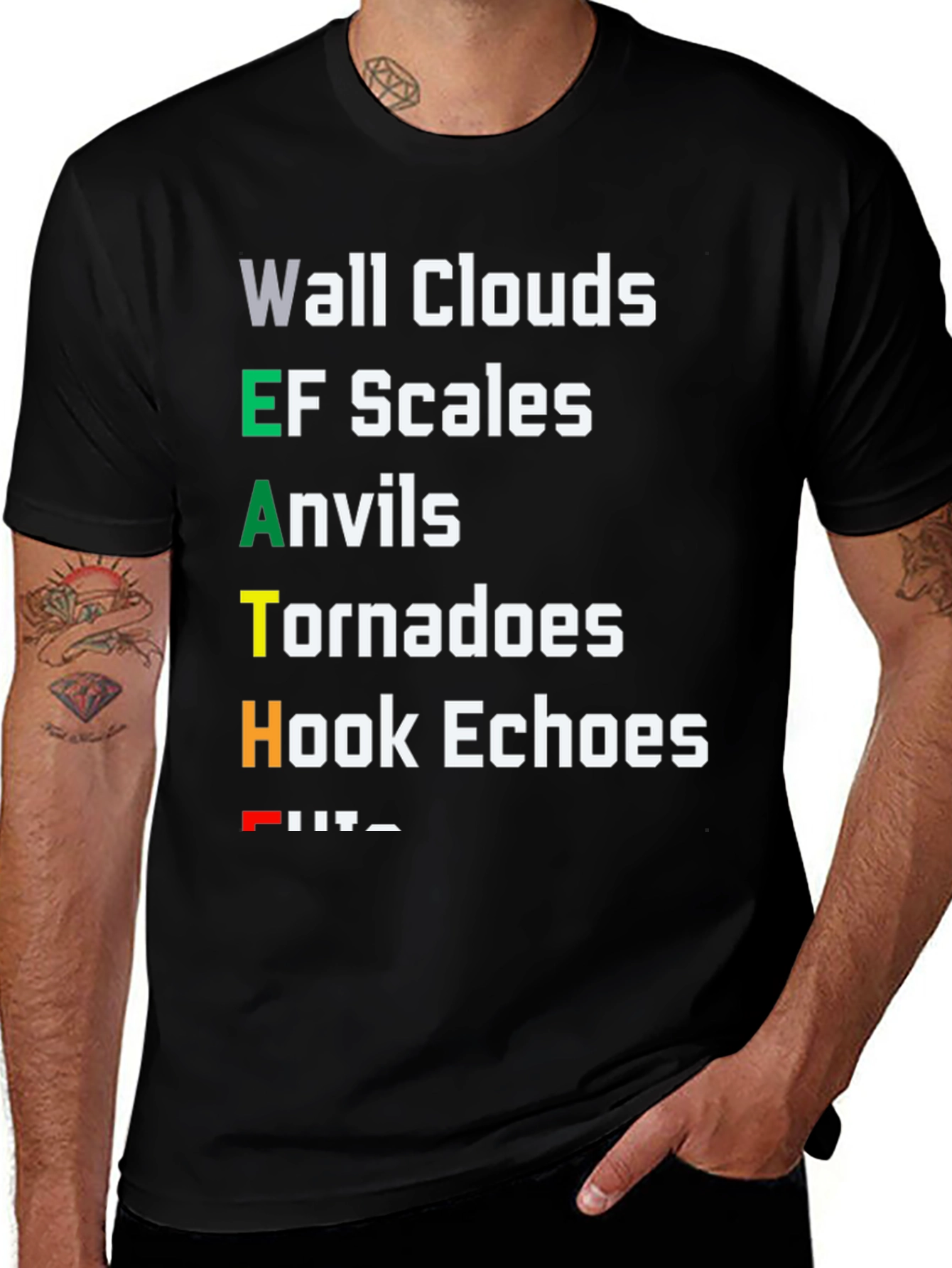 Weather Geek T-Shirt, Storm Chaser Tee
