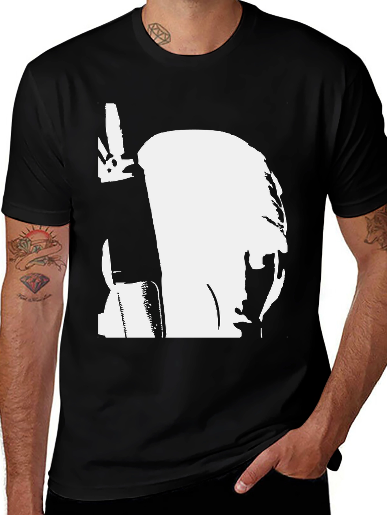 Variant 9 of Monochrome Graphic Tee