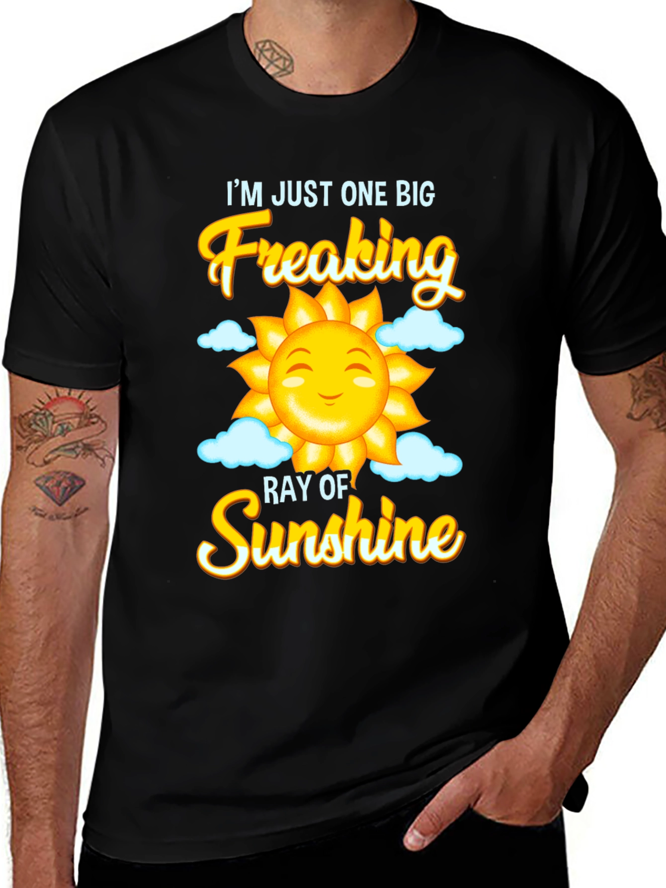 Variant 5 of Funny Sunshine Graphic Tee