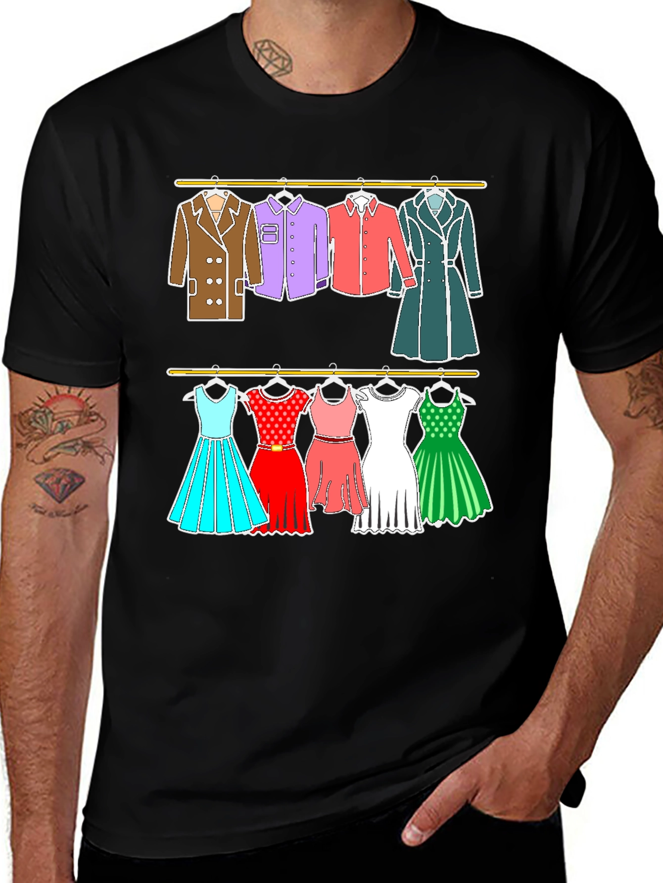 Variant 7 of Clothes Rack T-Shirt