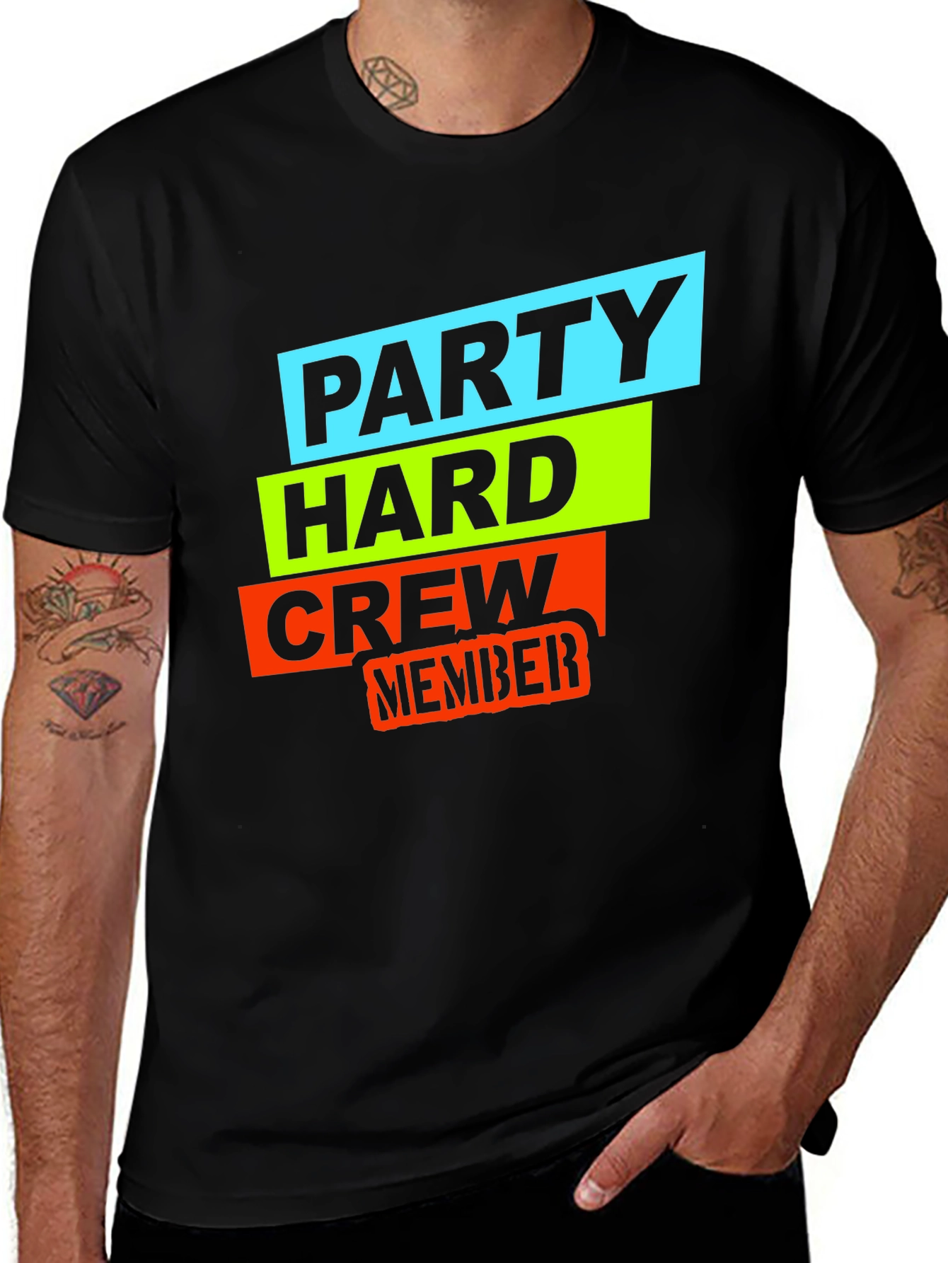 Variant 19 of Party Hard Crew Member T-Shirt