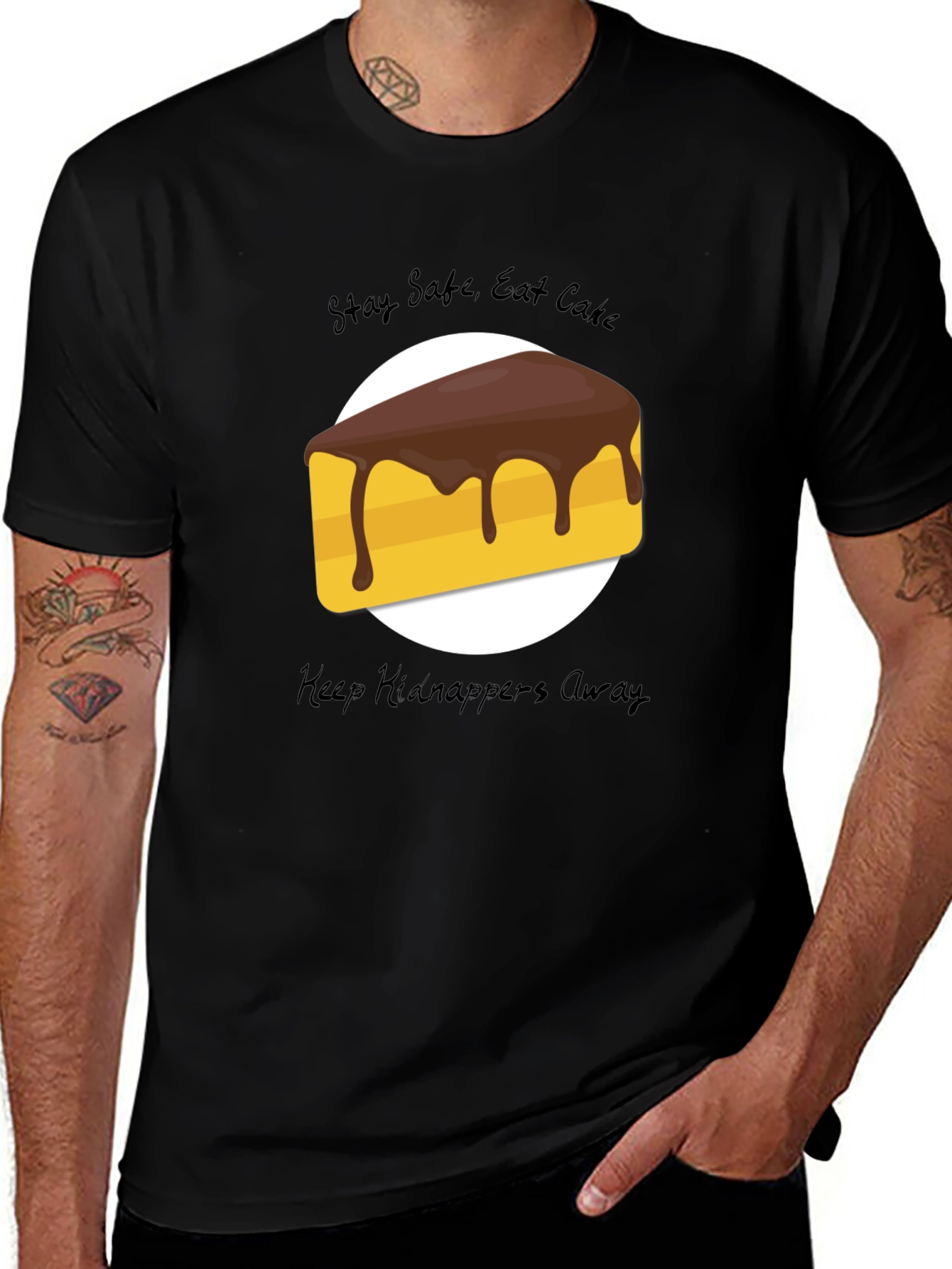 Variant 5 of Eat Cake Graphic Tee