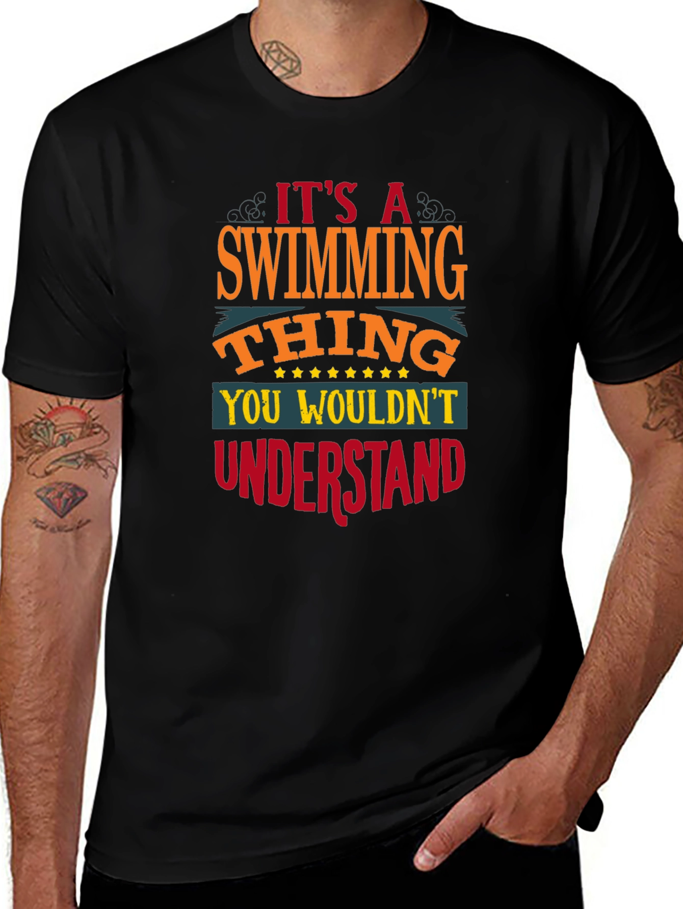 Variant 28 of It's a Swimming Thing - Graphic Tee