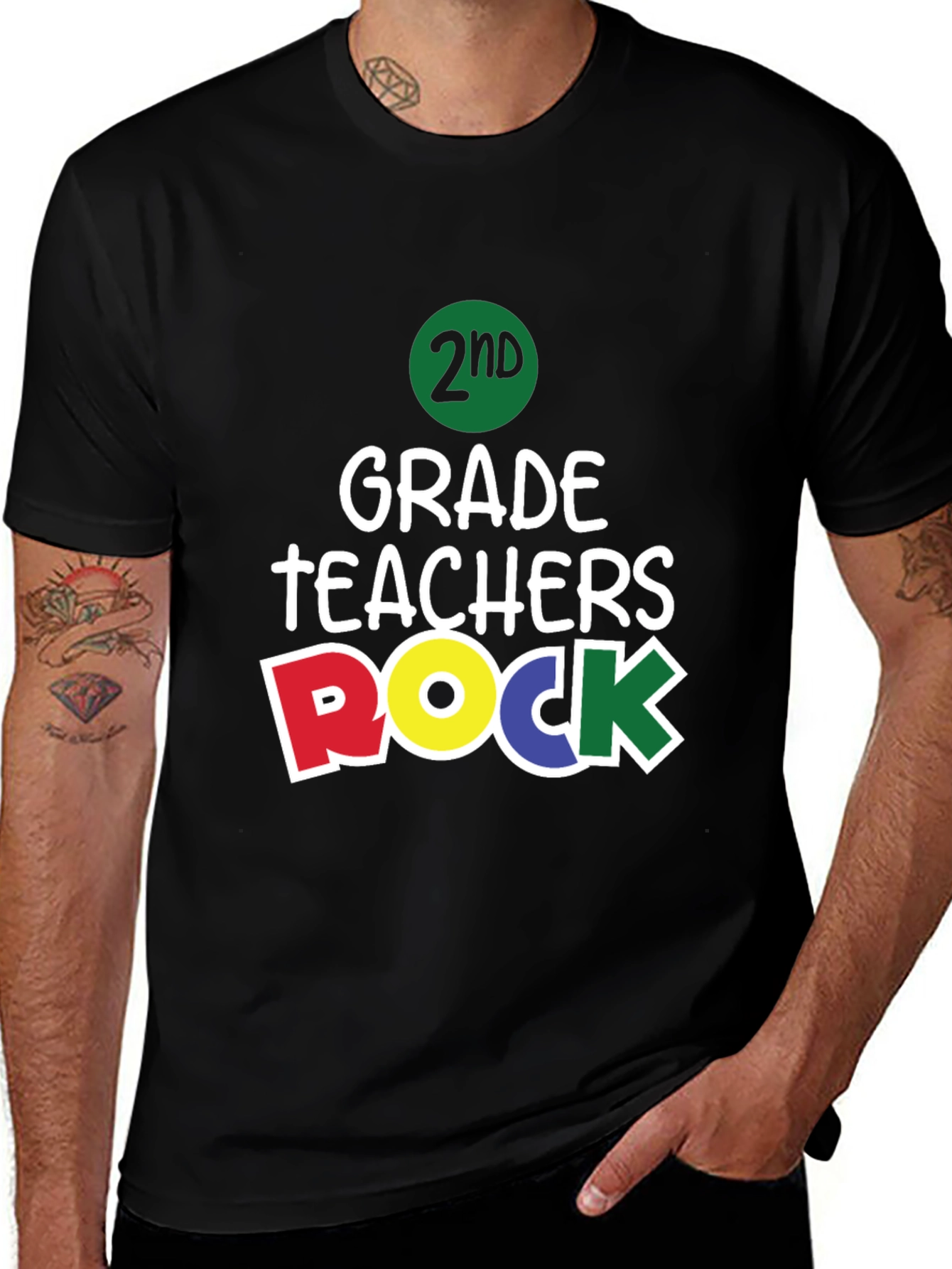 2nd Grade Teachers Rock T-Shirt