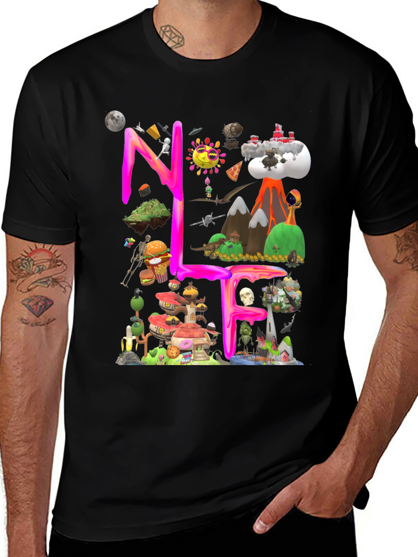 Novelty NL4 T-Shirt - Funky Design, Comfortable Fit