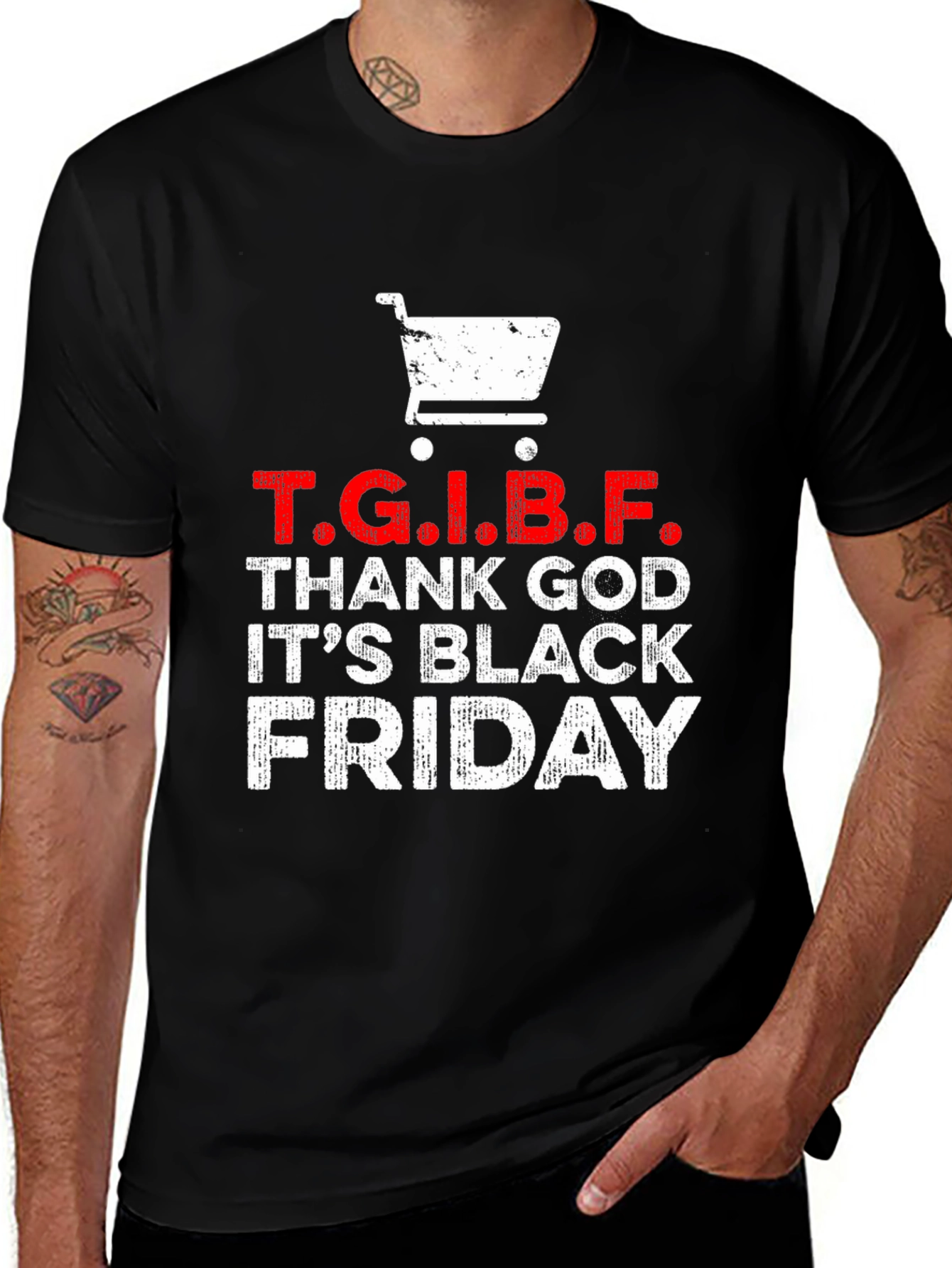 Black Friday T.G.I.B.F. Shopping T-Shirt