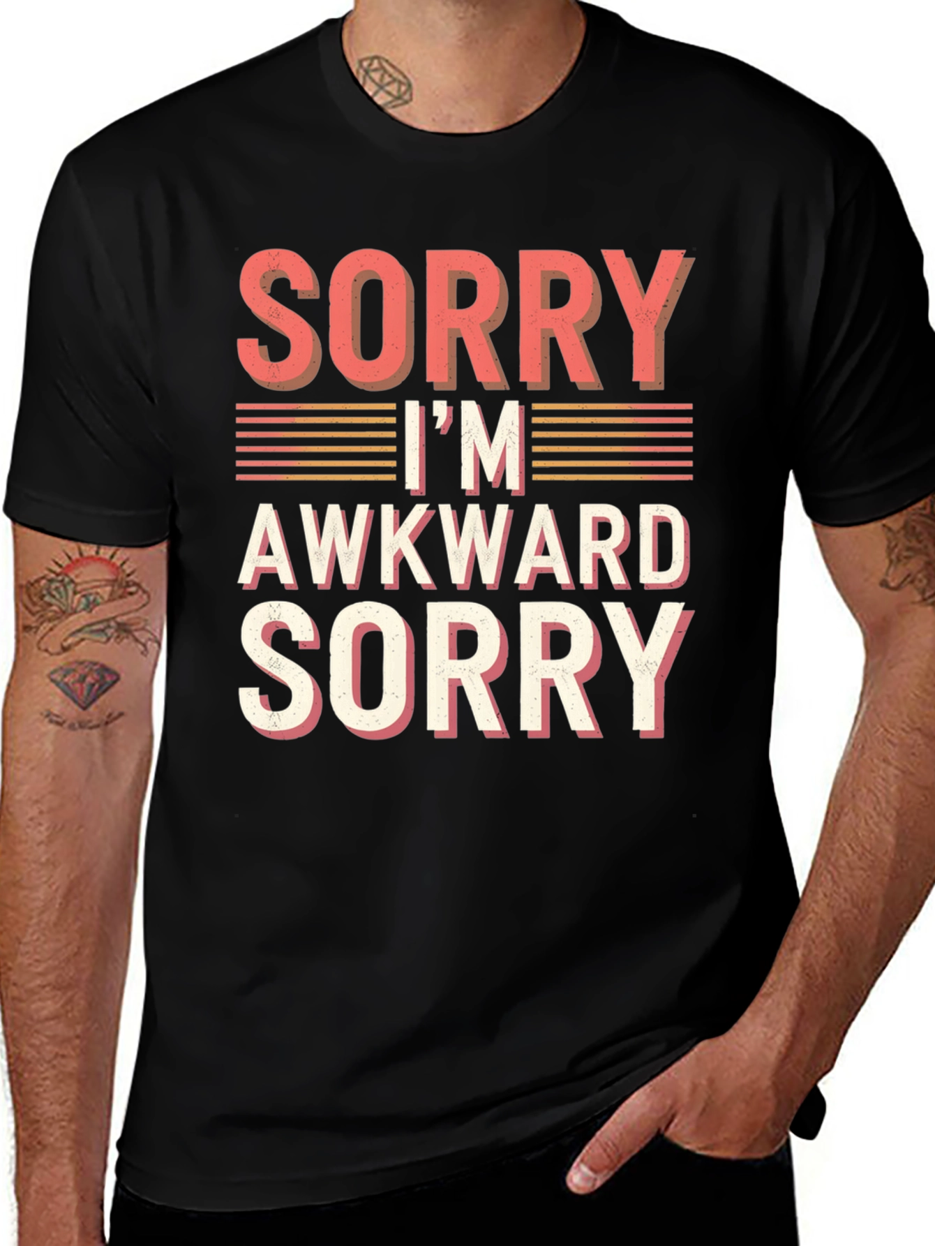Variant 28 of Sorry I'm Awkward T-Shirt