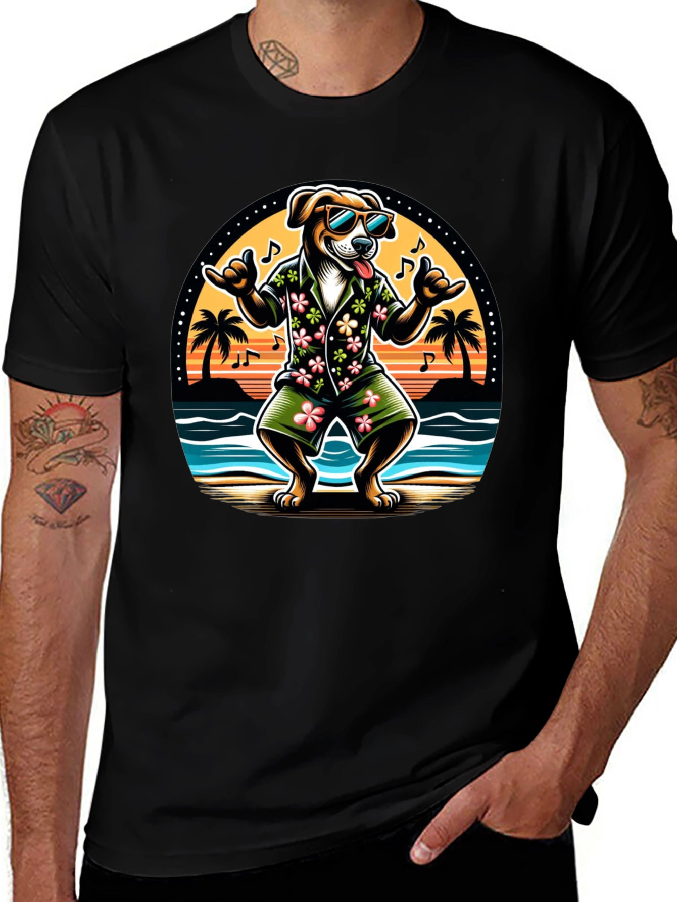 Variant 3 of Dog Hawaiian Shirt