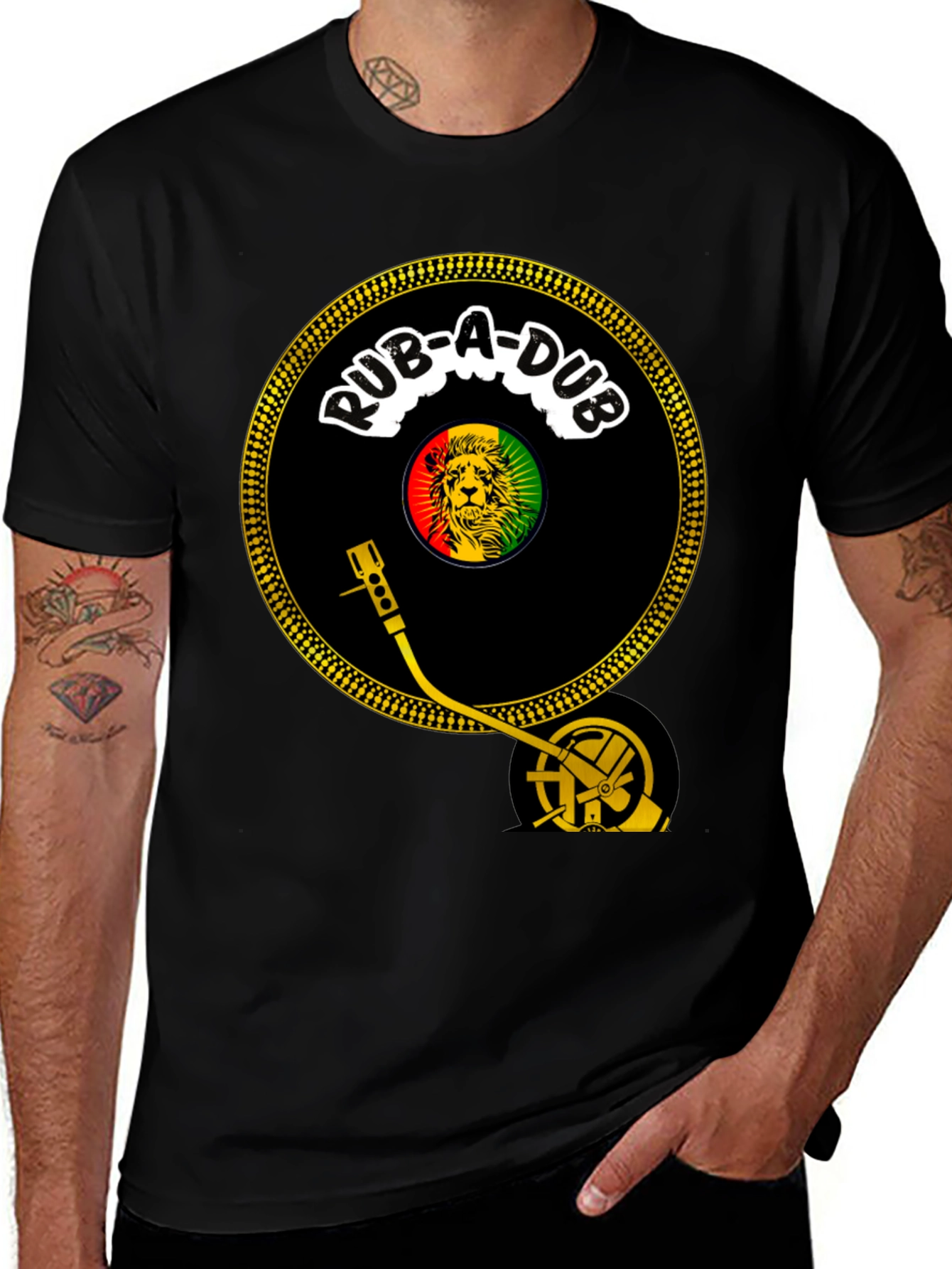 Variant 8 of Rub-a-Dub Reggae Music T-Shirt