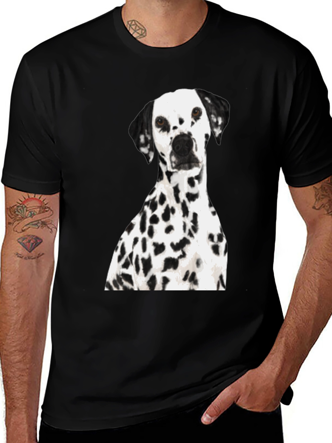 Dalmatian Dog Graphic T-Shirt