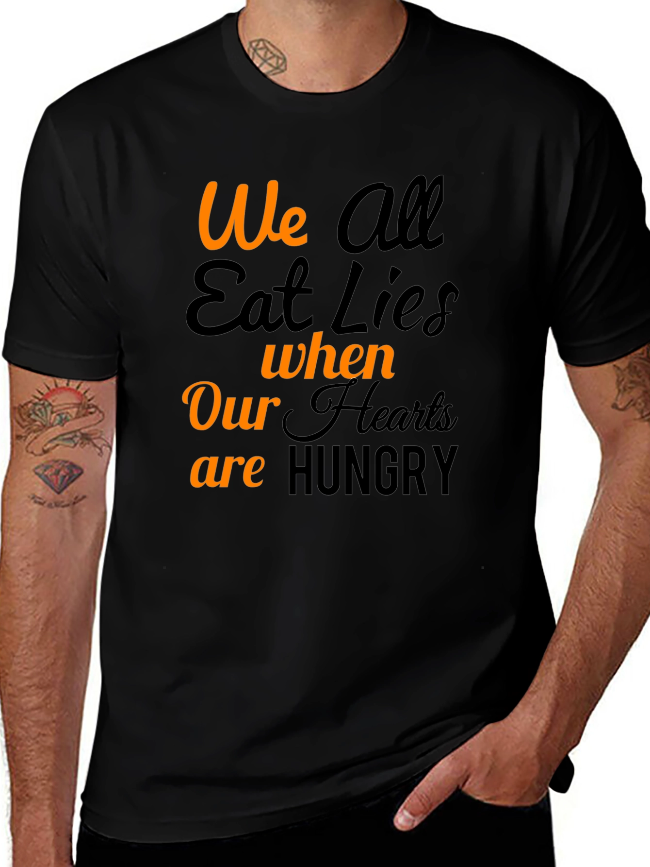 Variant 20 of We All Eat Lies Graphic T-Shirt