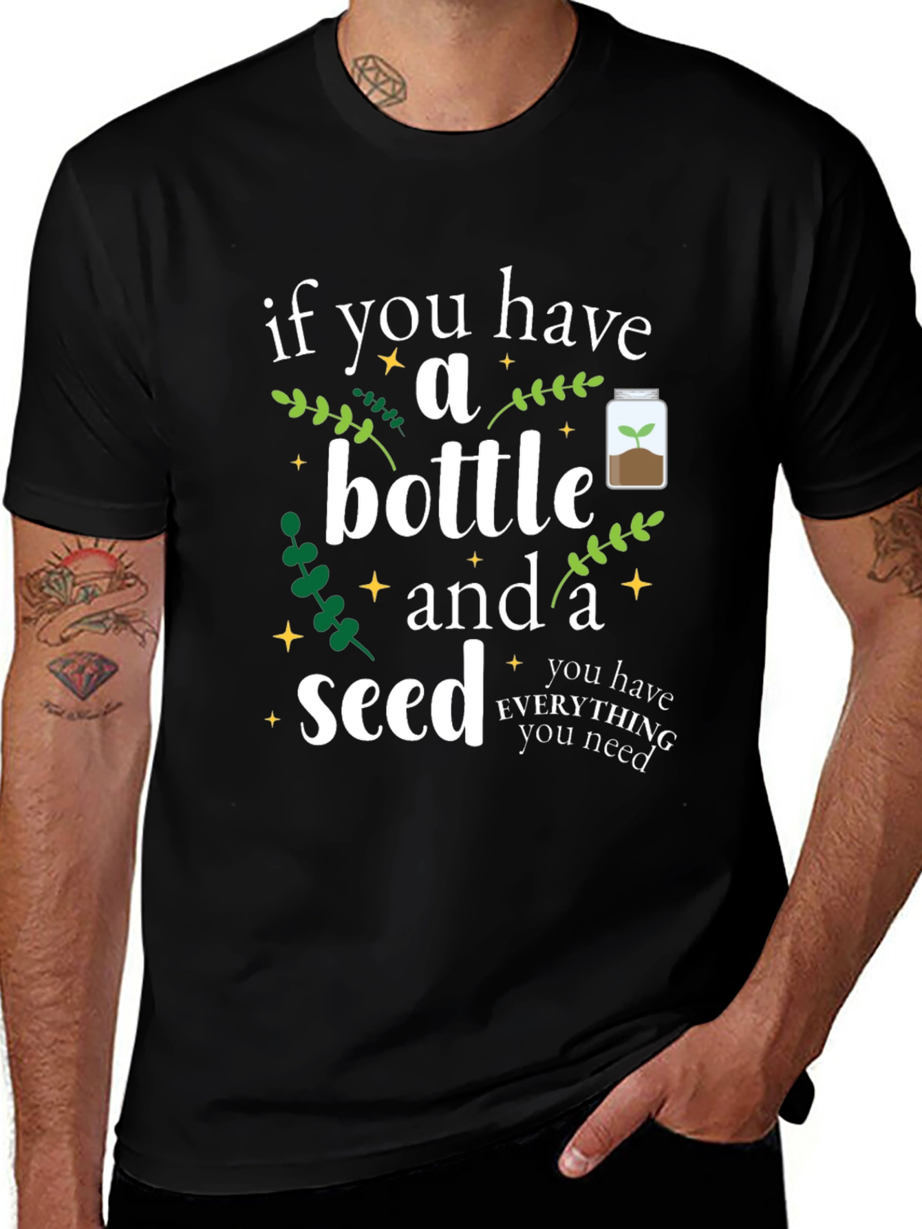 Bottle and Seed T-Shirt