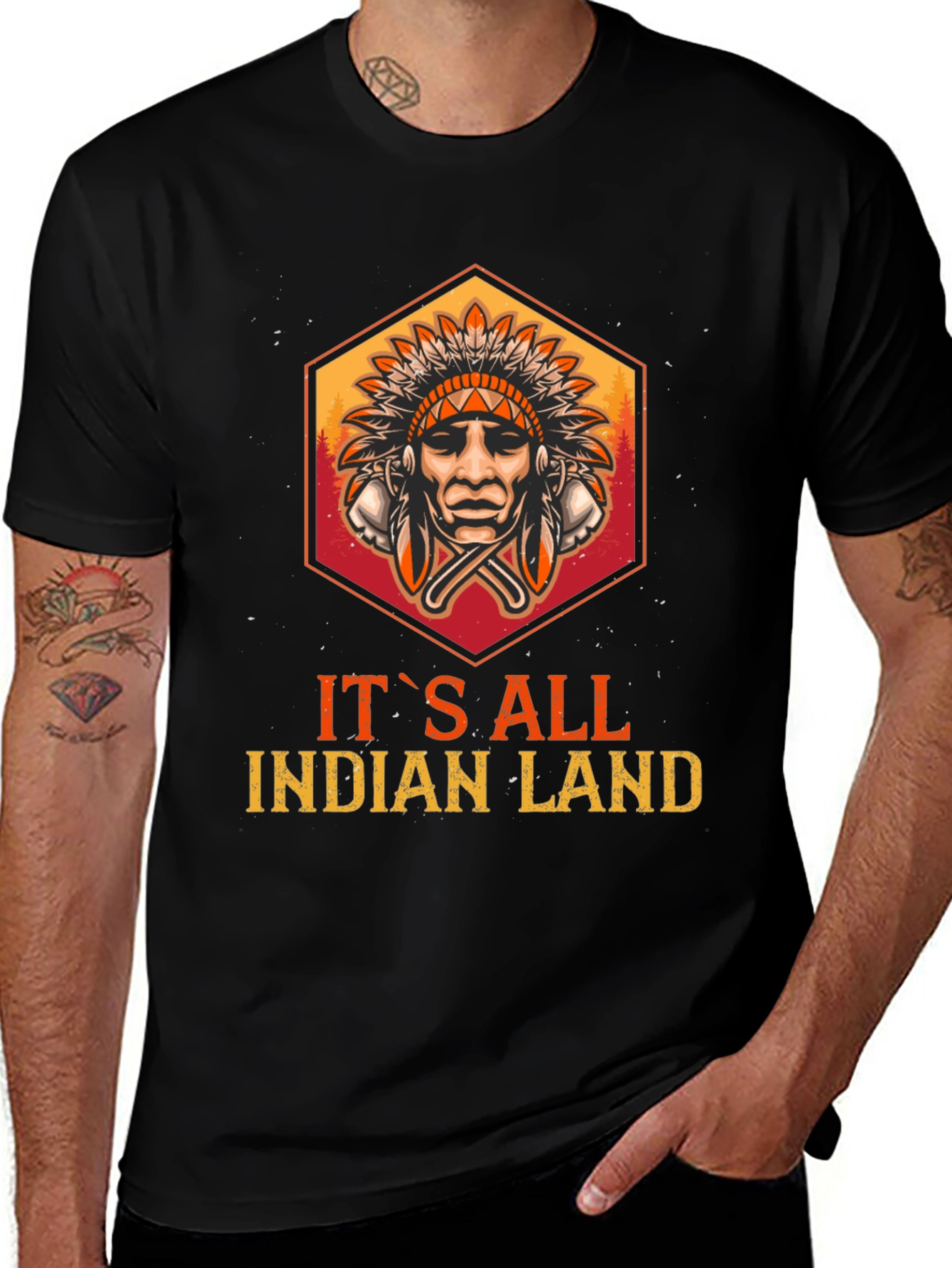 Variant 30 of It's All Indian Land Graphic Tee