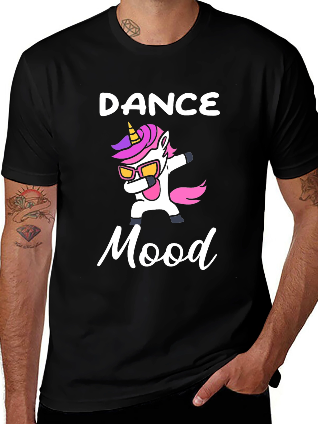 Variant 6 of Dance Mood Unicorn T-Shirt - Fun & Stylish