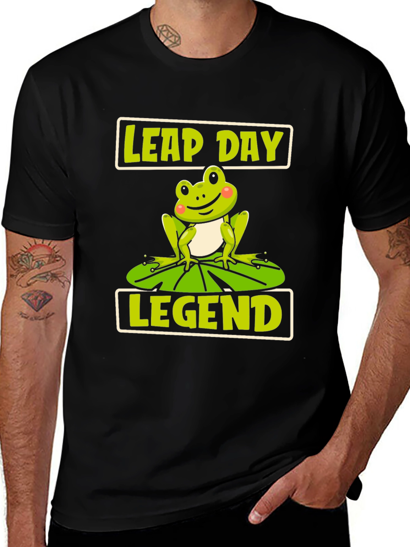 Variant 29 of Leap Day Legend Frog Graphic T-Shirt
