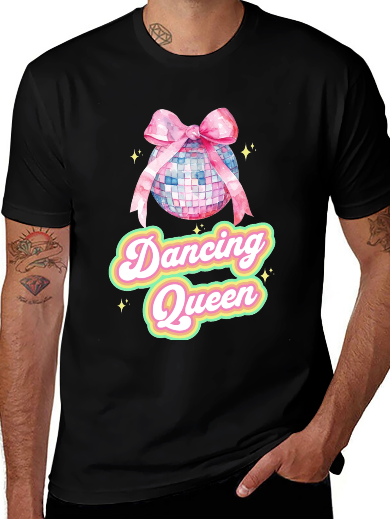 Variant 6 of Dancing Queen Disco Ball T-Shirt