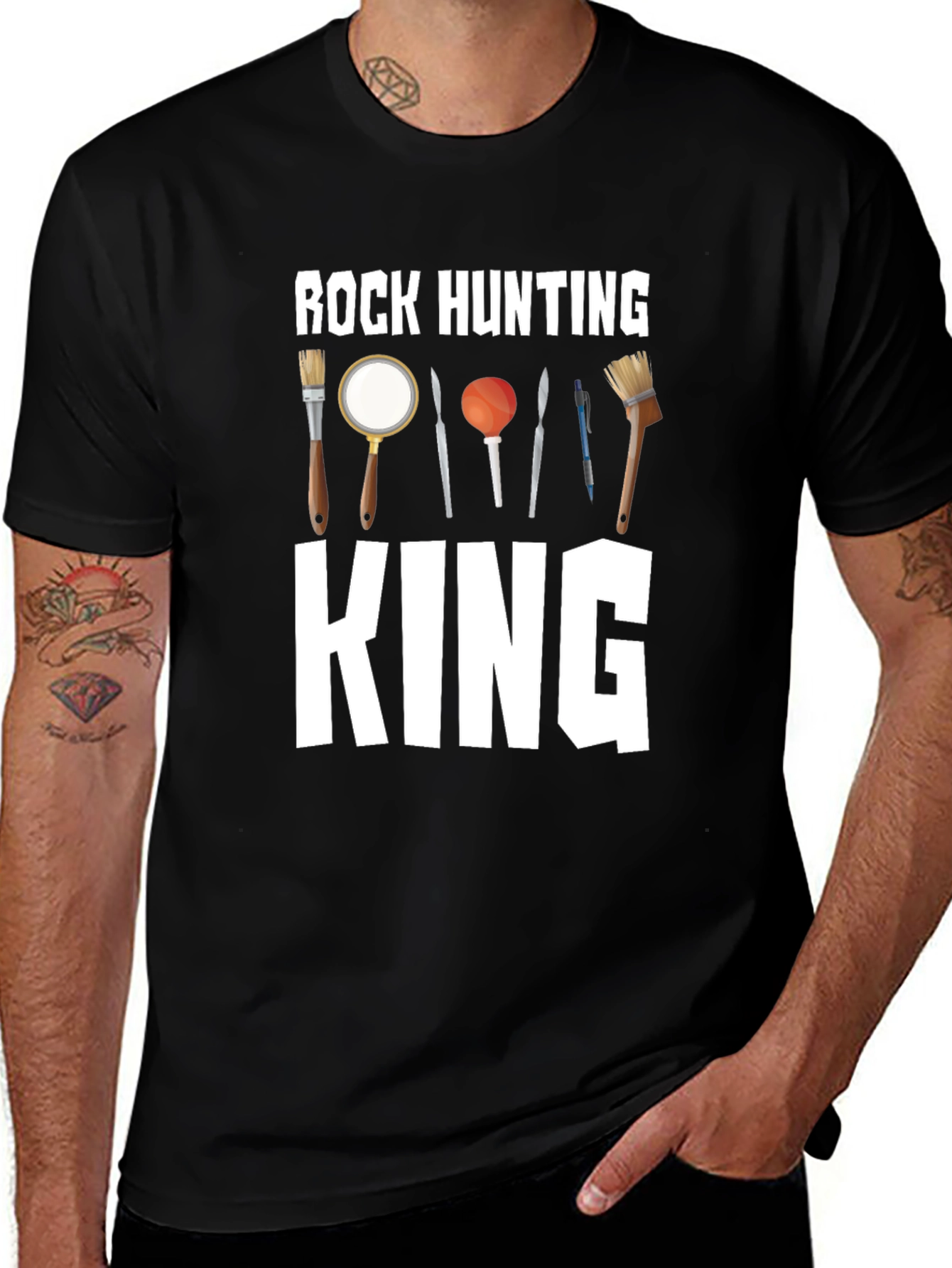 Variant 11 of Rock Hunting King T-Shirt