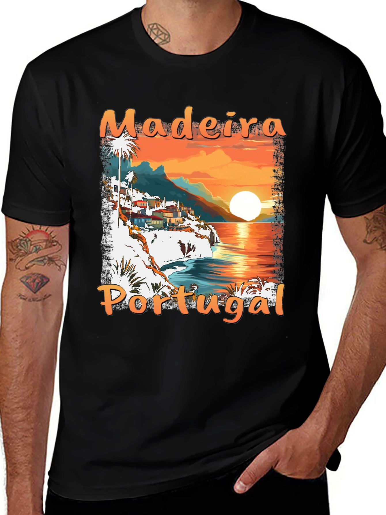 Madeira Portugal Graphic T-Shirt