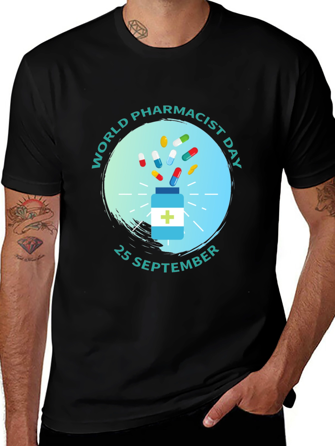 Variant 3 of World Pharmacist Day T-Shirt
