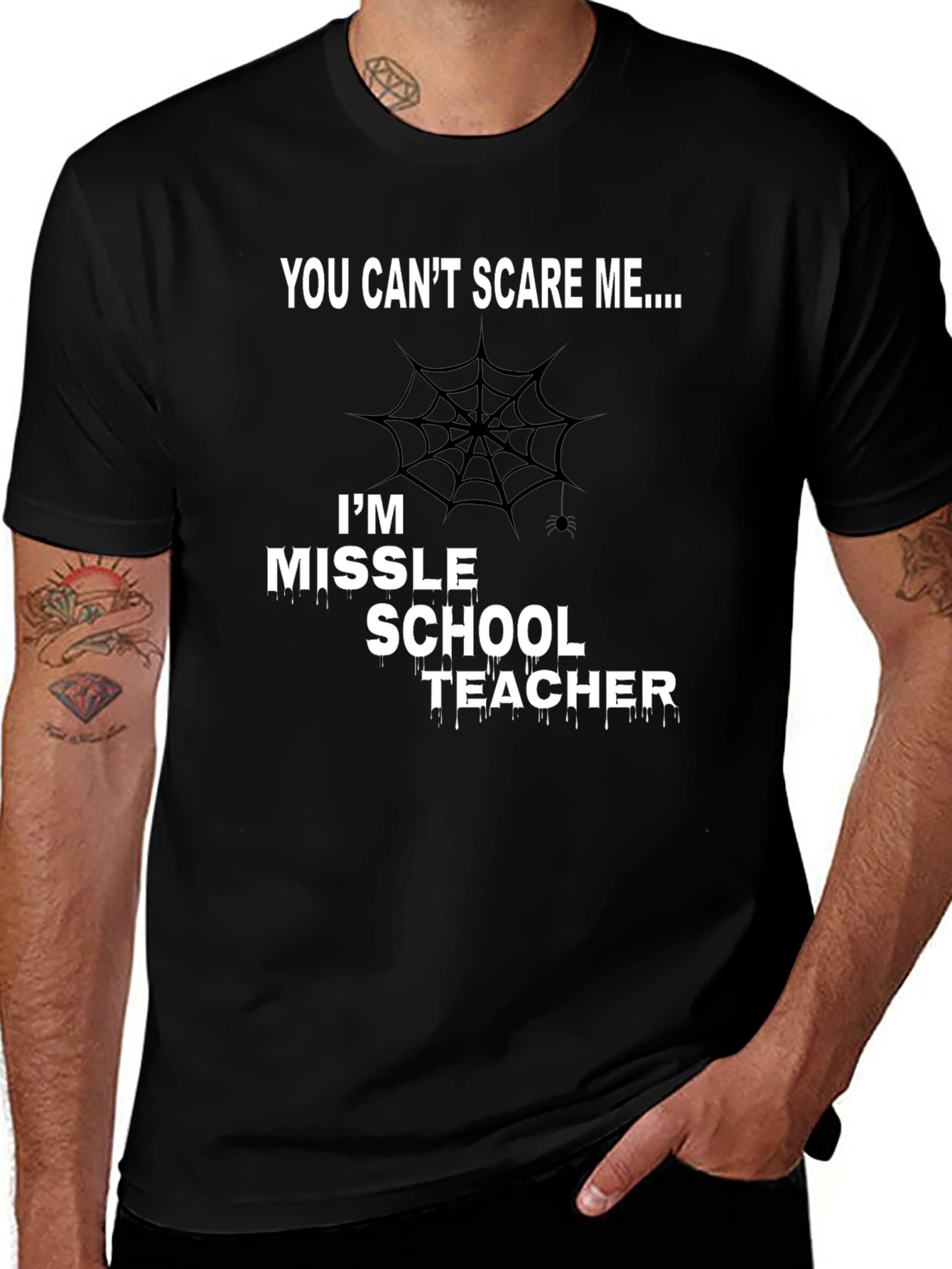 Variant 26 of Middle School Teacher Halloween T-Shirt
