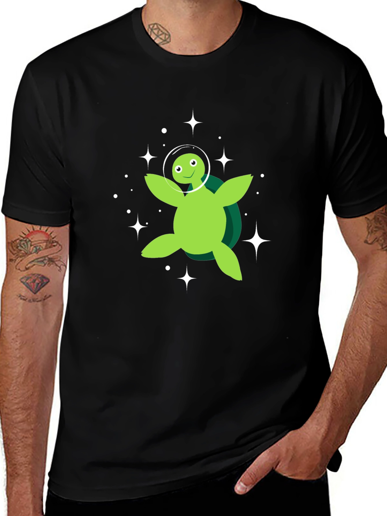 Variant 20 of Cosmic Turtle T-Shirt