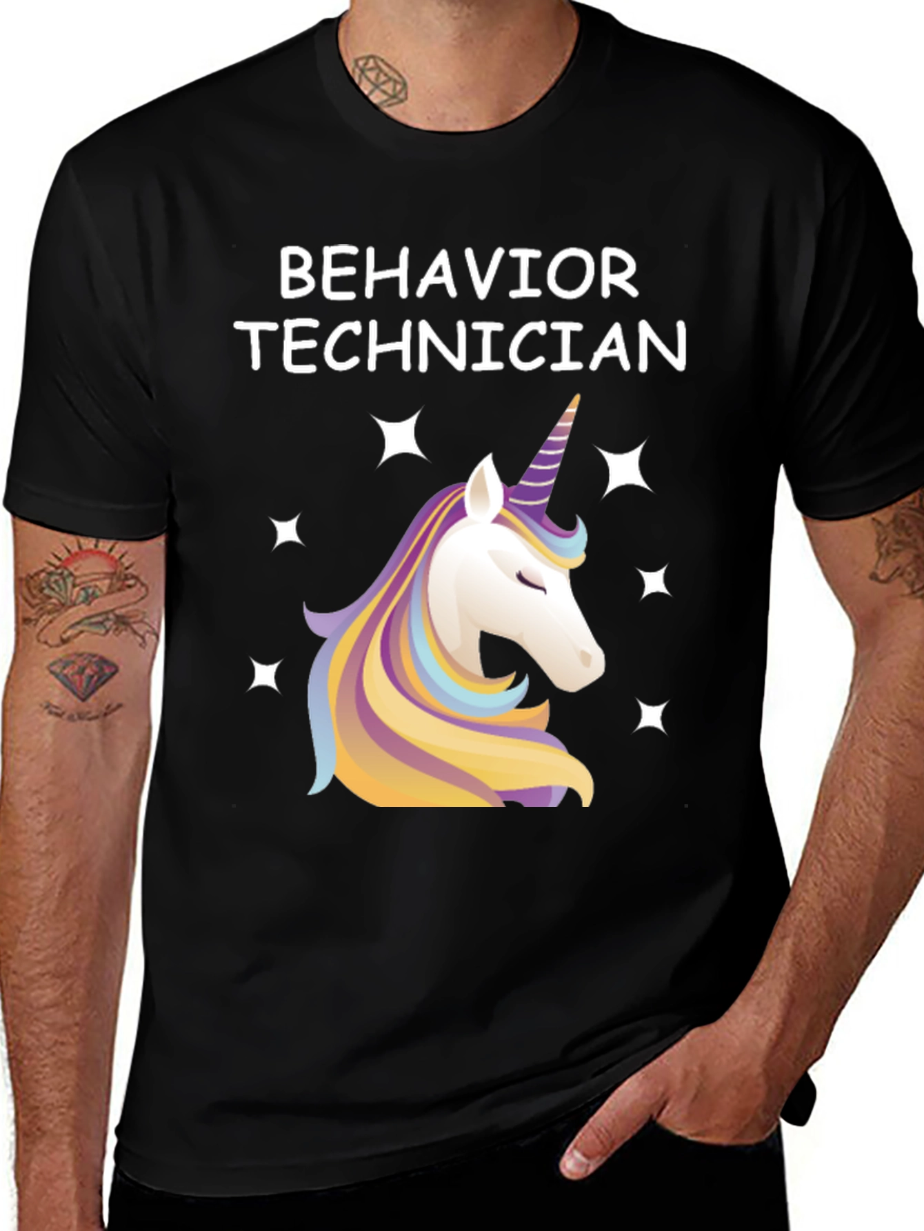 Behavior Technician Unicorn T-Shirt