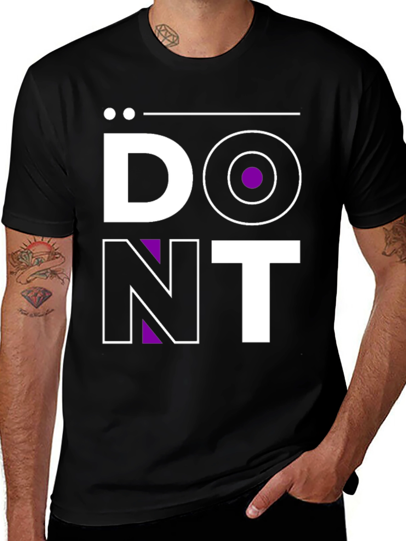 Variant 8 of Don't T-Shirt - Unique Graphic Tee