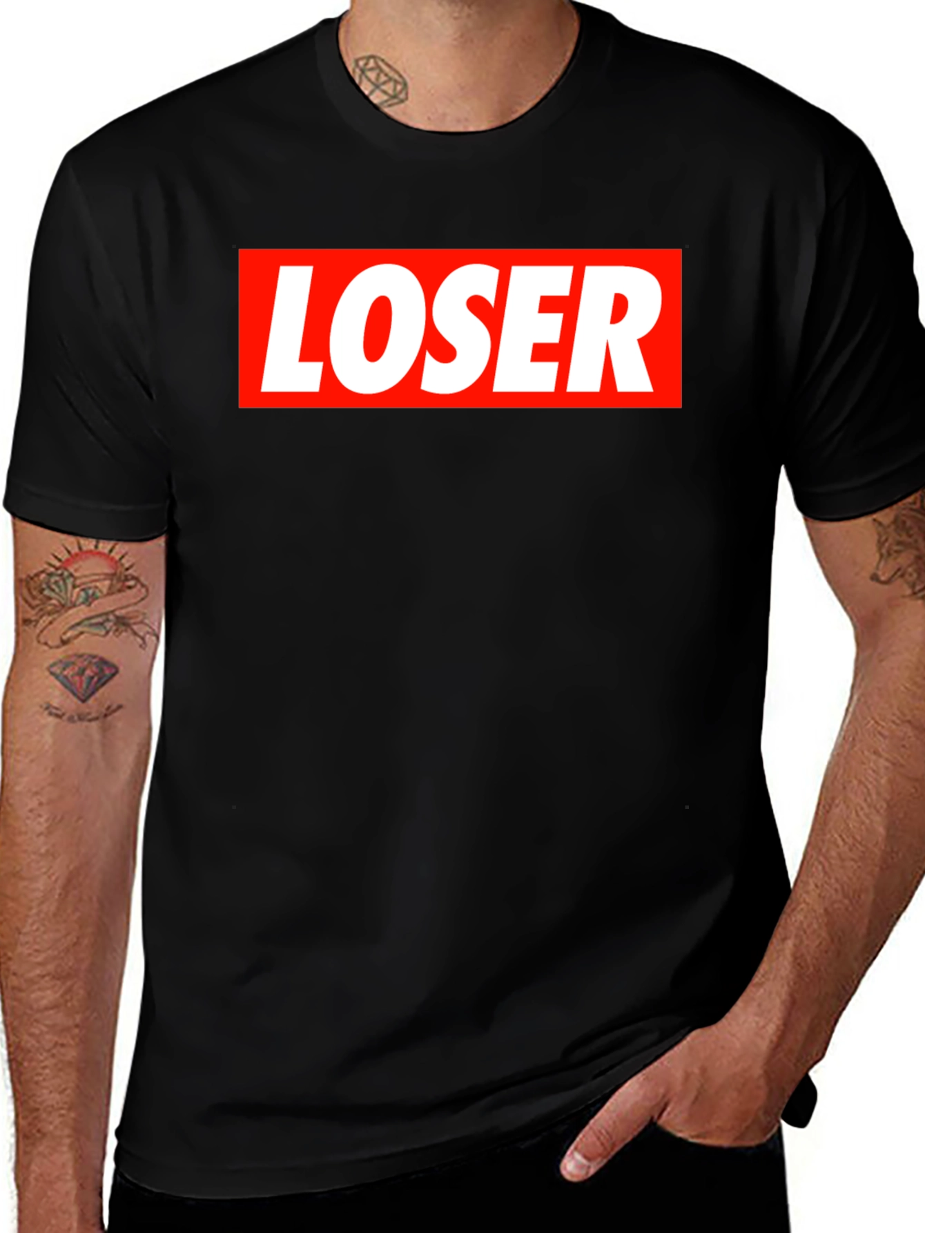 Variant 15 of Loser Graphic Tee - Bold Statement Shirt