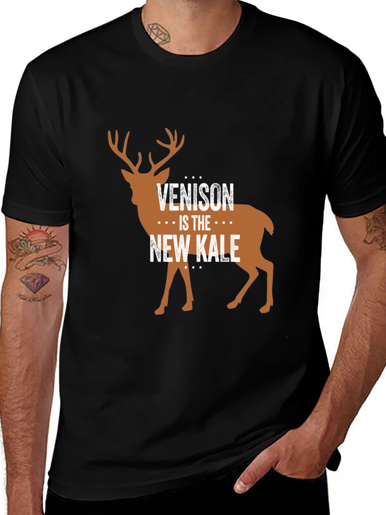 Variant 26 of Venison is the New Kale Graphic Tee