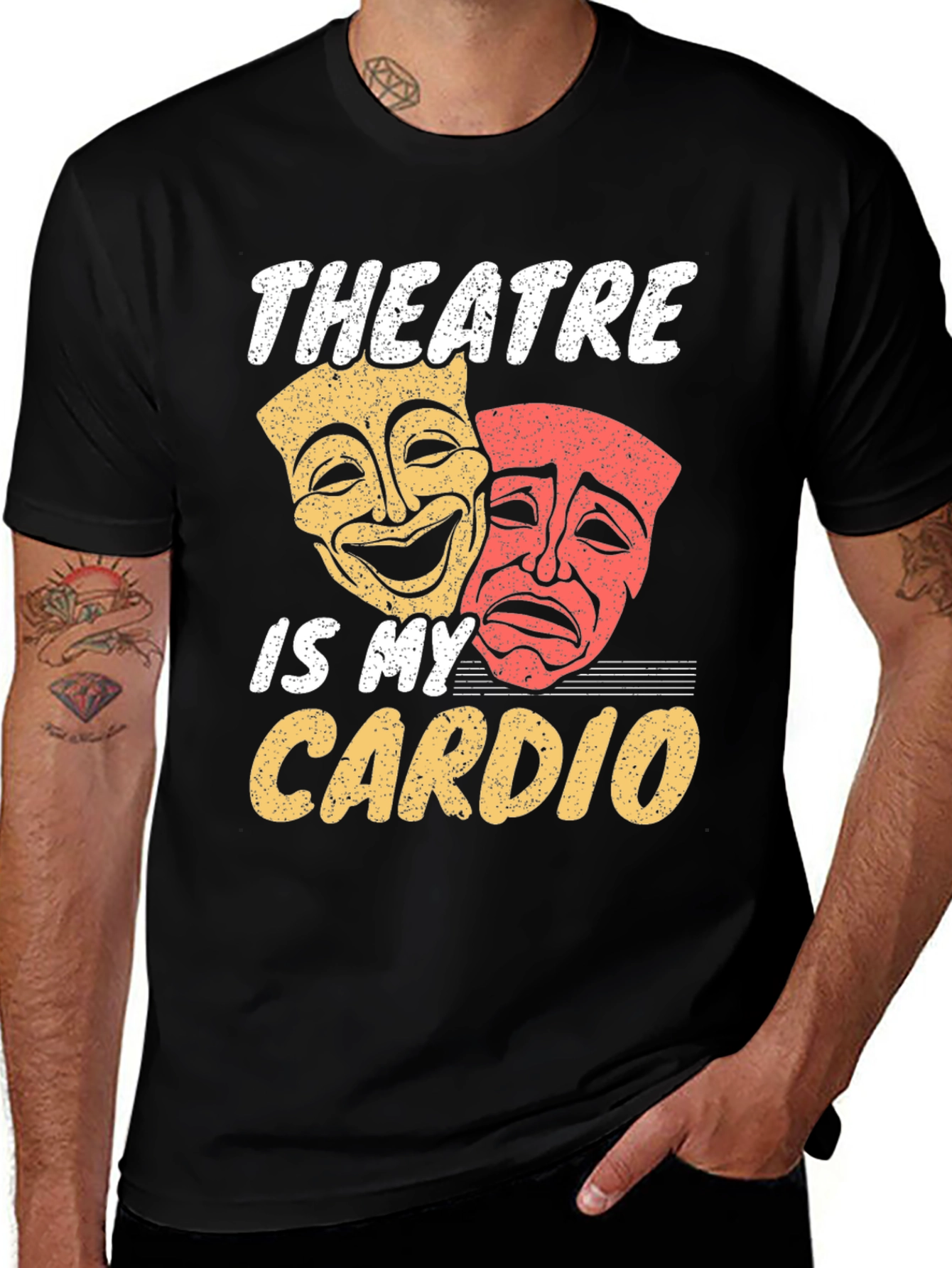 Theatre is My Cardio Graphic T-Shirt
