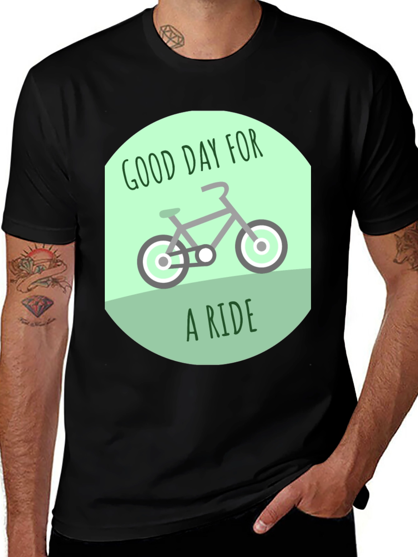Good Day for a Ride Graphic T-Shirt