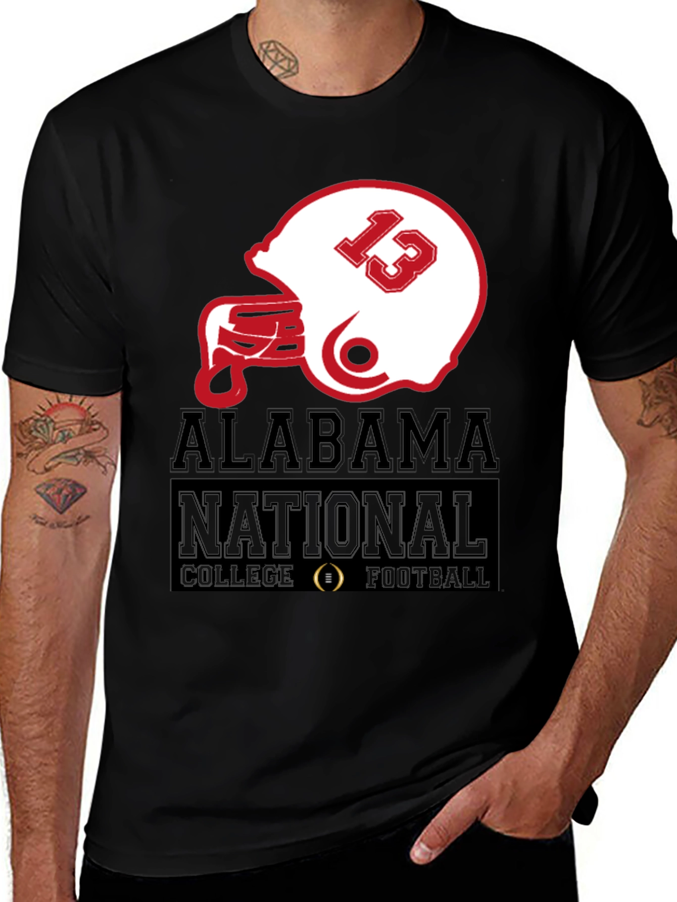 Alabama National Football College T-Shirt