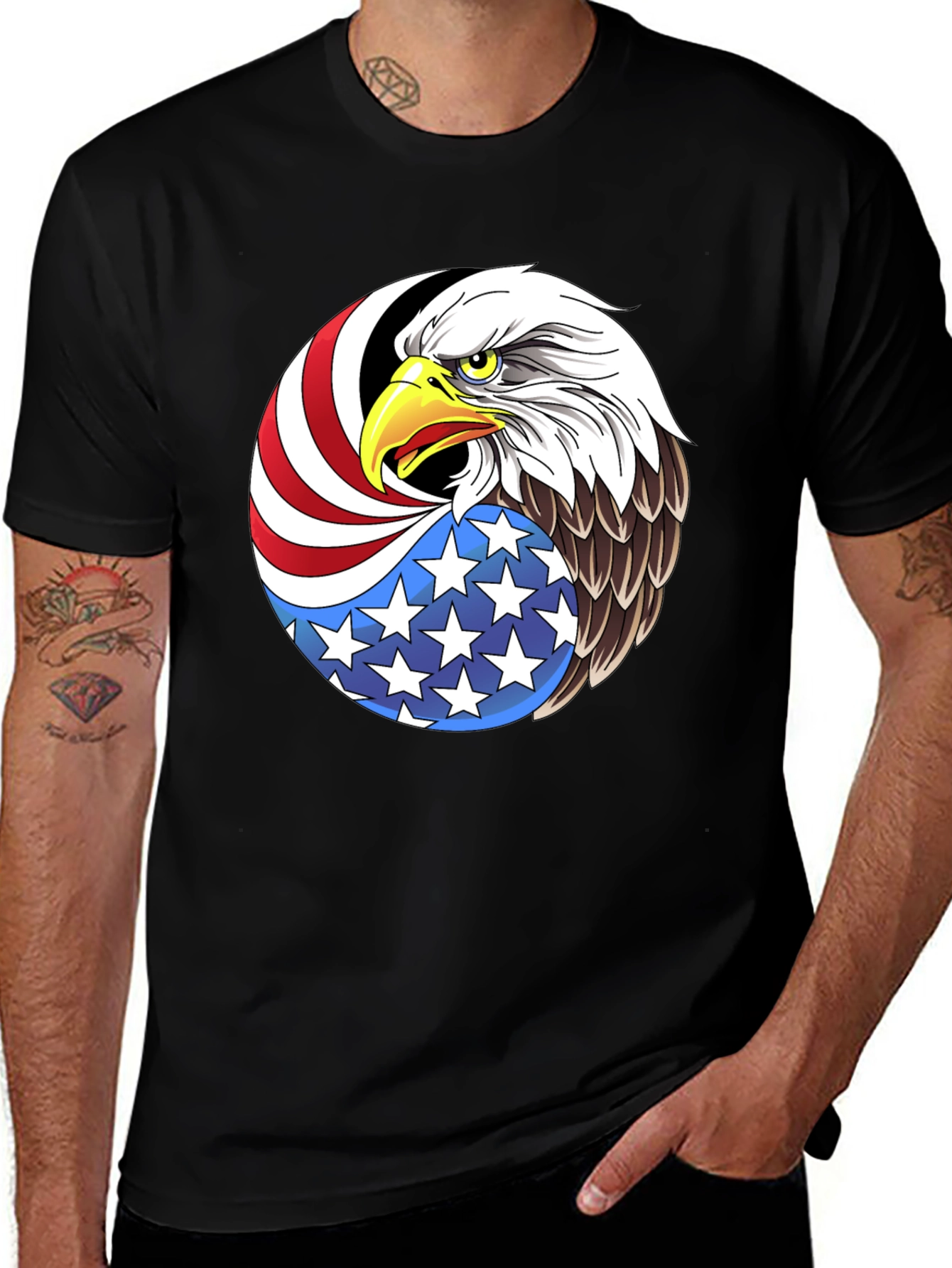 Variant 2 of American Eagle Graphic Black T-Shirt