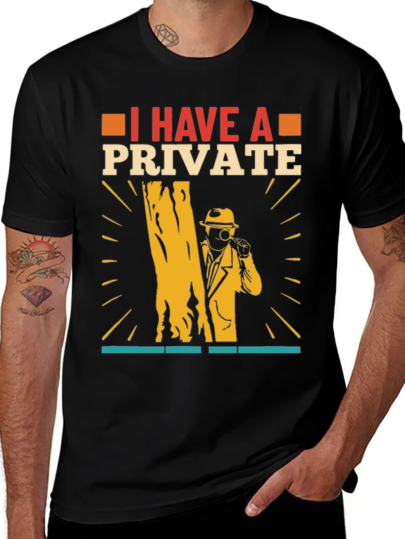 Variant 21 of Private Investigator Graphic Tee
