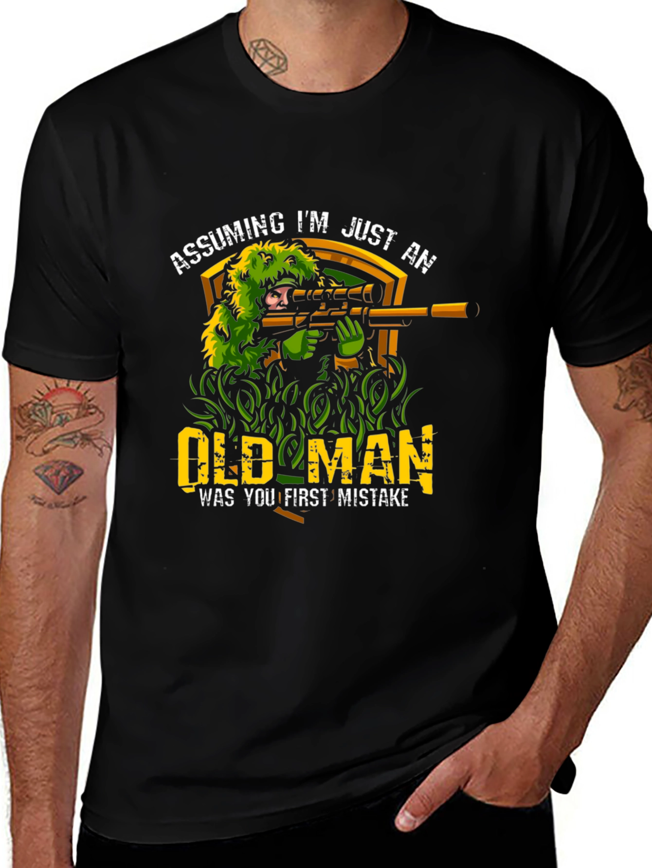 Variant 6 of Assuming I'm Just An Old Man T-Shirt