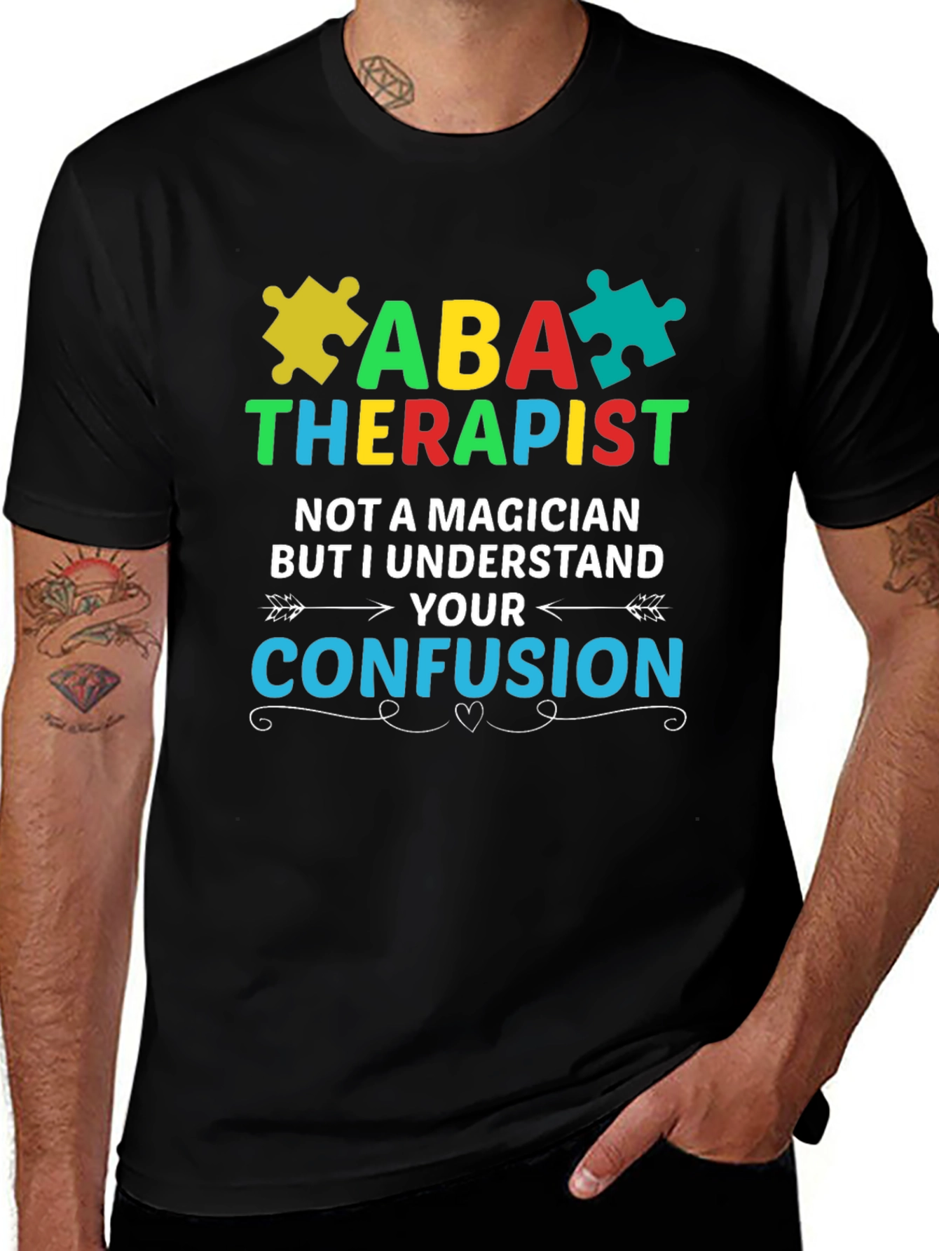 ABA Therapist Autism Awareness T-Shirt