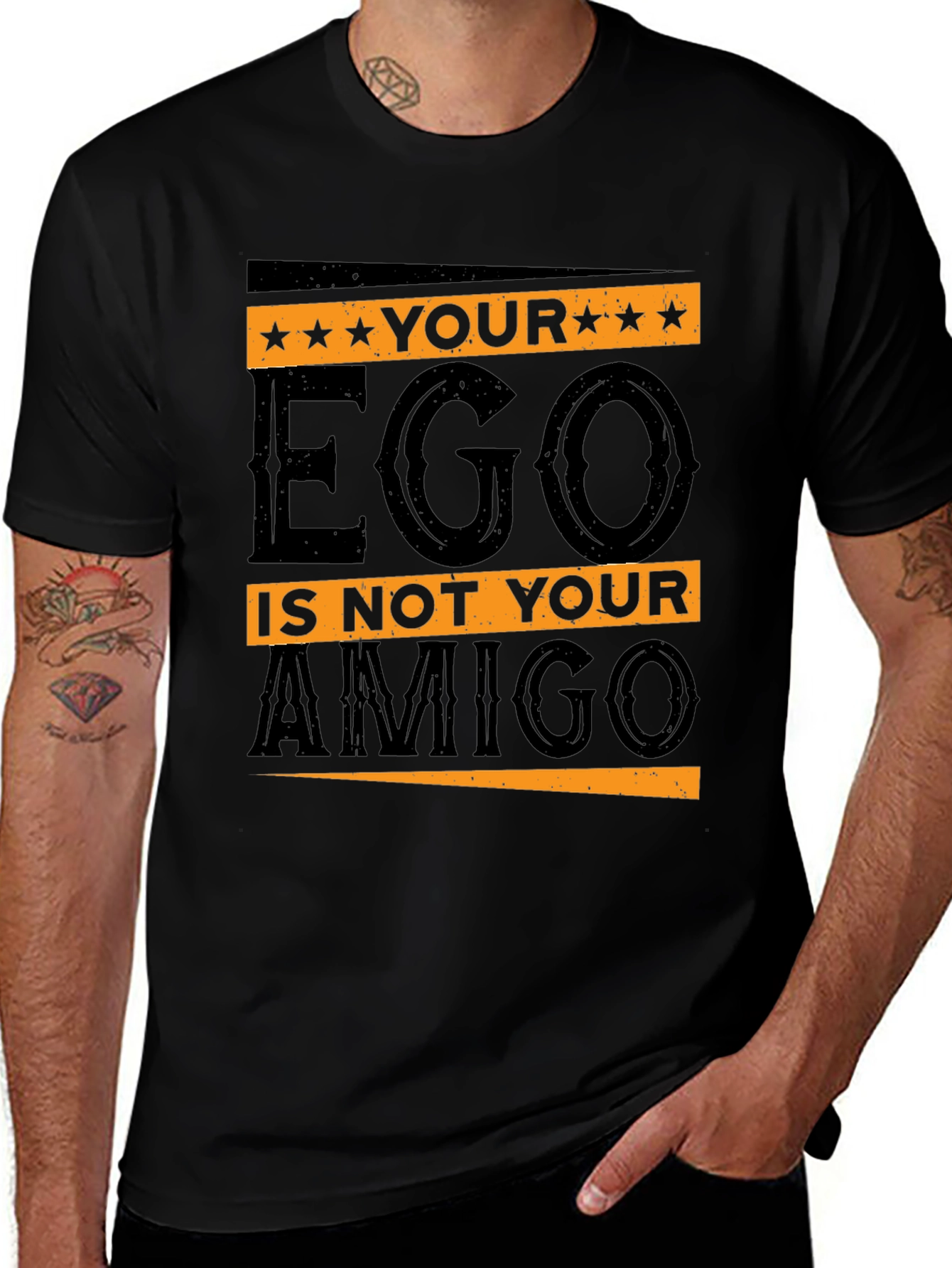 Variant 21 of Your Ego Is Not Your Amigo Graphic Tee