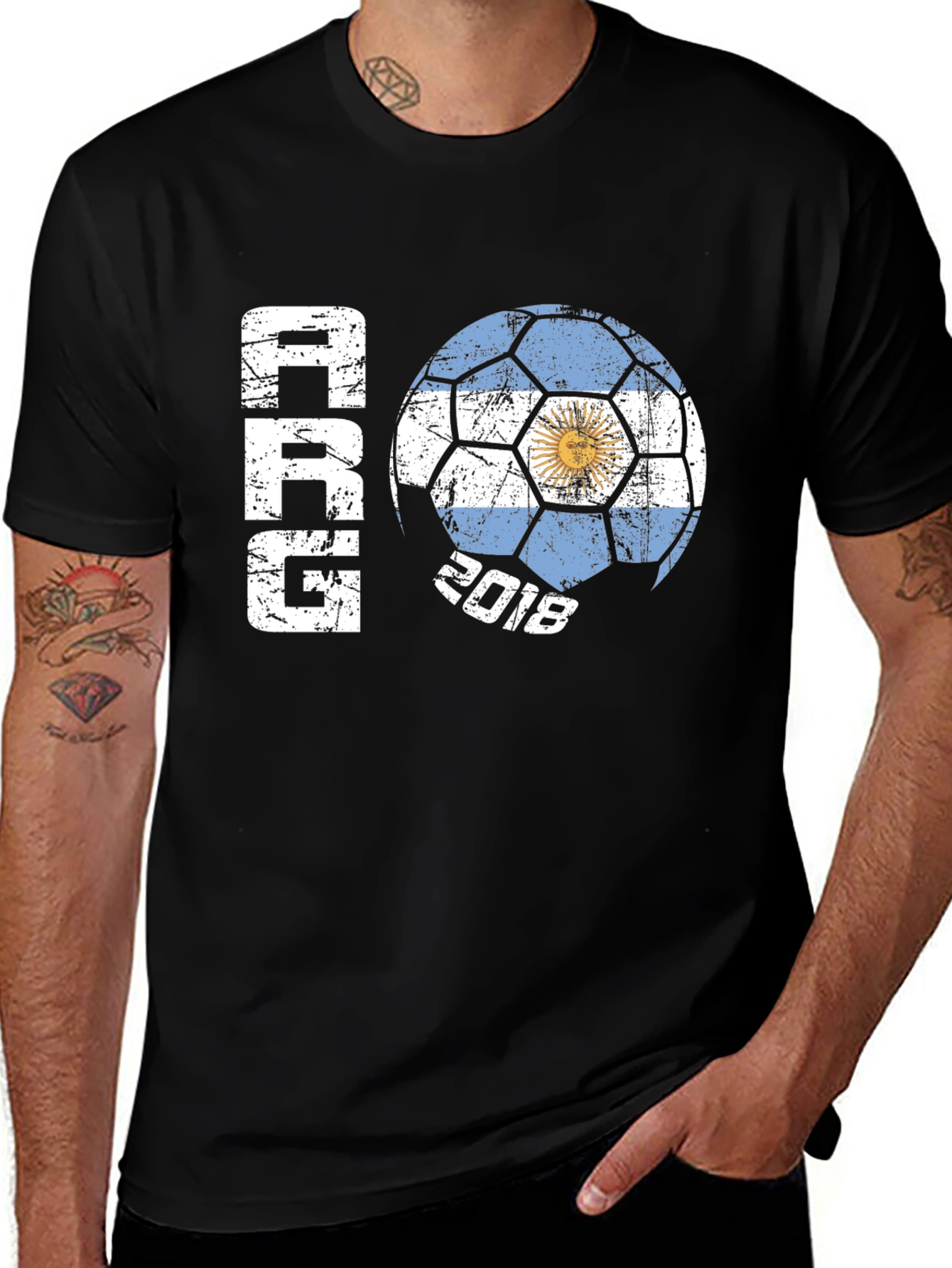 Argentina Soccer Fan T-Shirt - 2018 Design