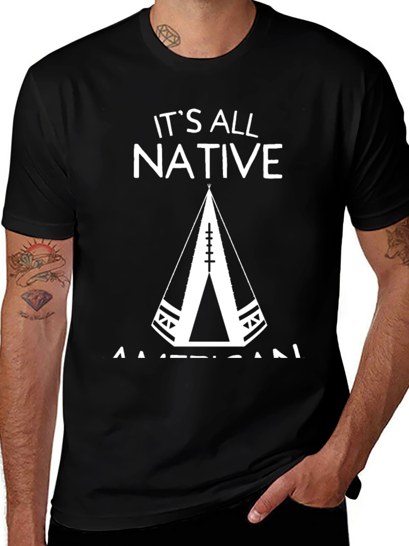 It's All Native American Tee