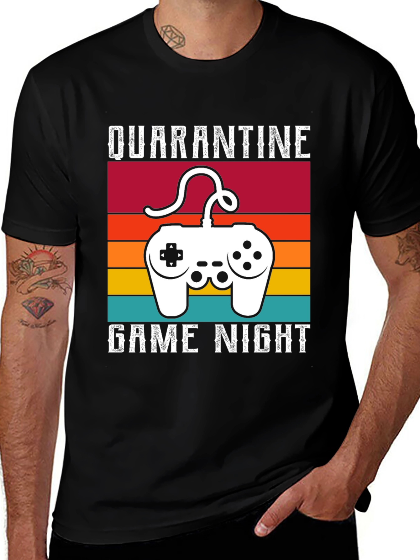 Variant 24 of Quarantine Game Night Graphic T-Shirt
