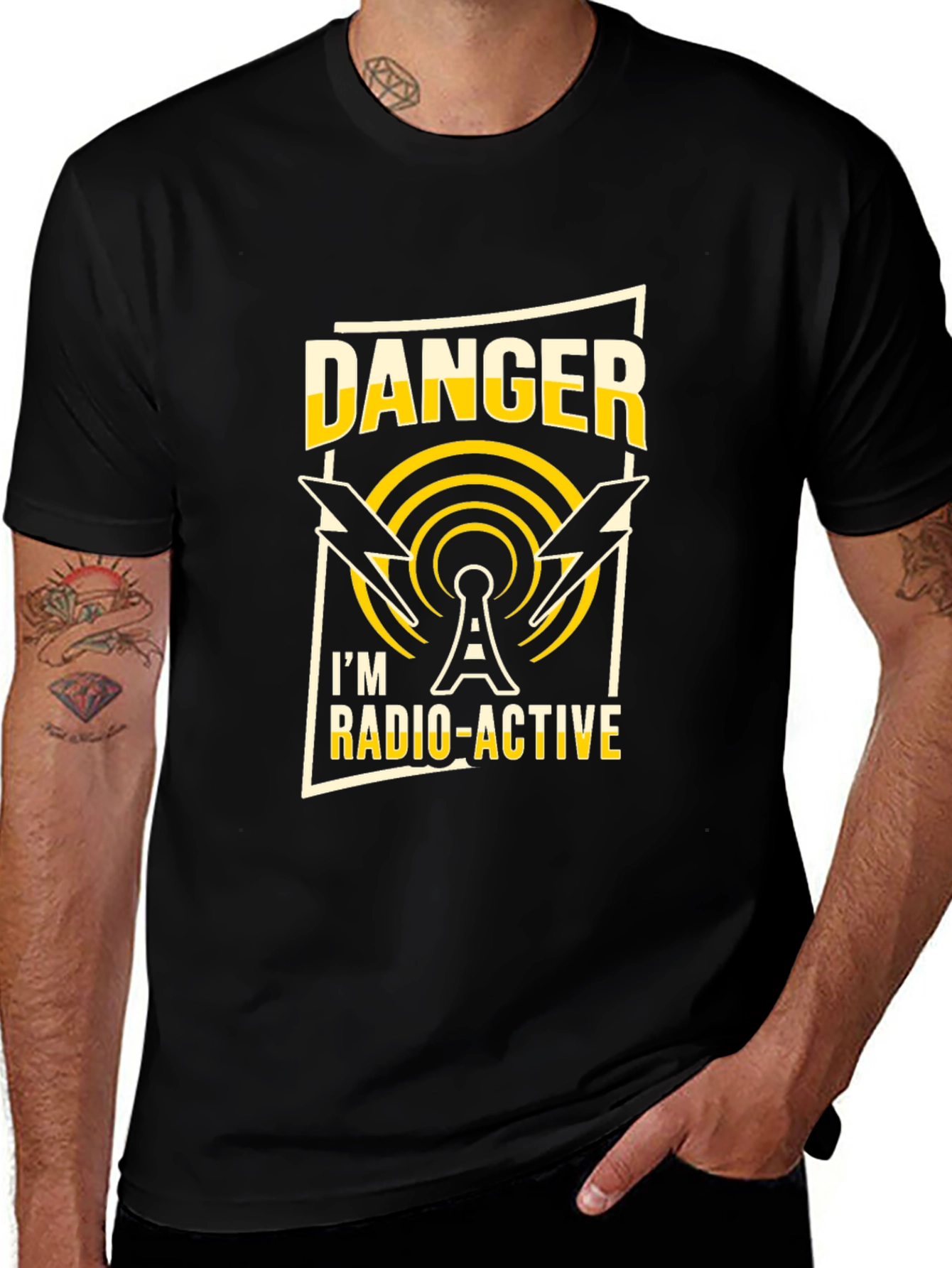 Variant 26 of Danger I'm Radio-Active T-Shirt