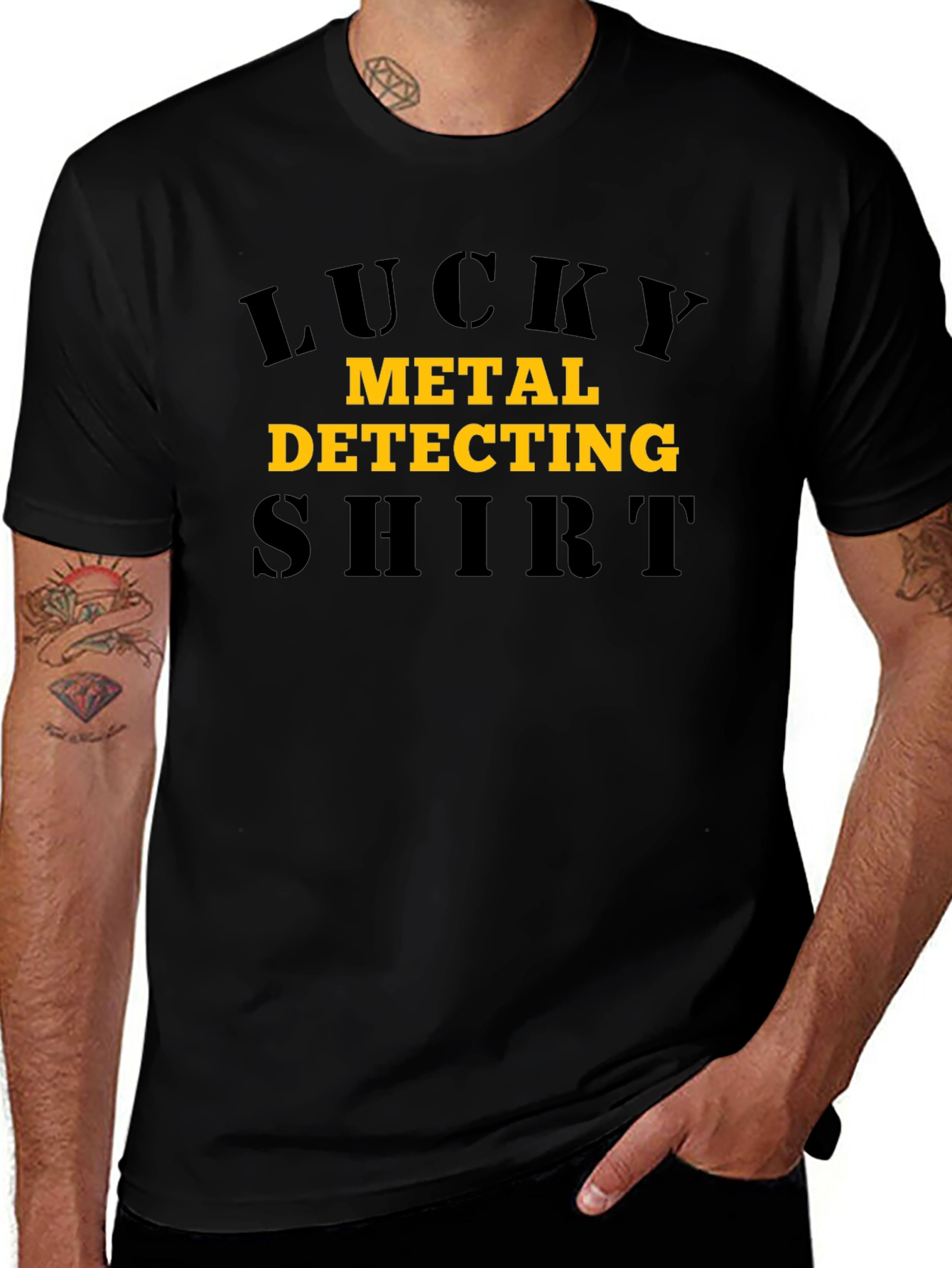 Variant 27 of Lucky Metal Detecting Shirt