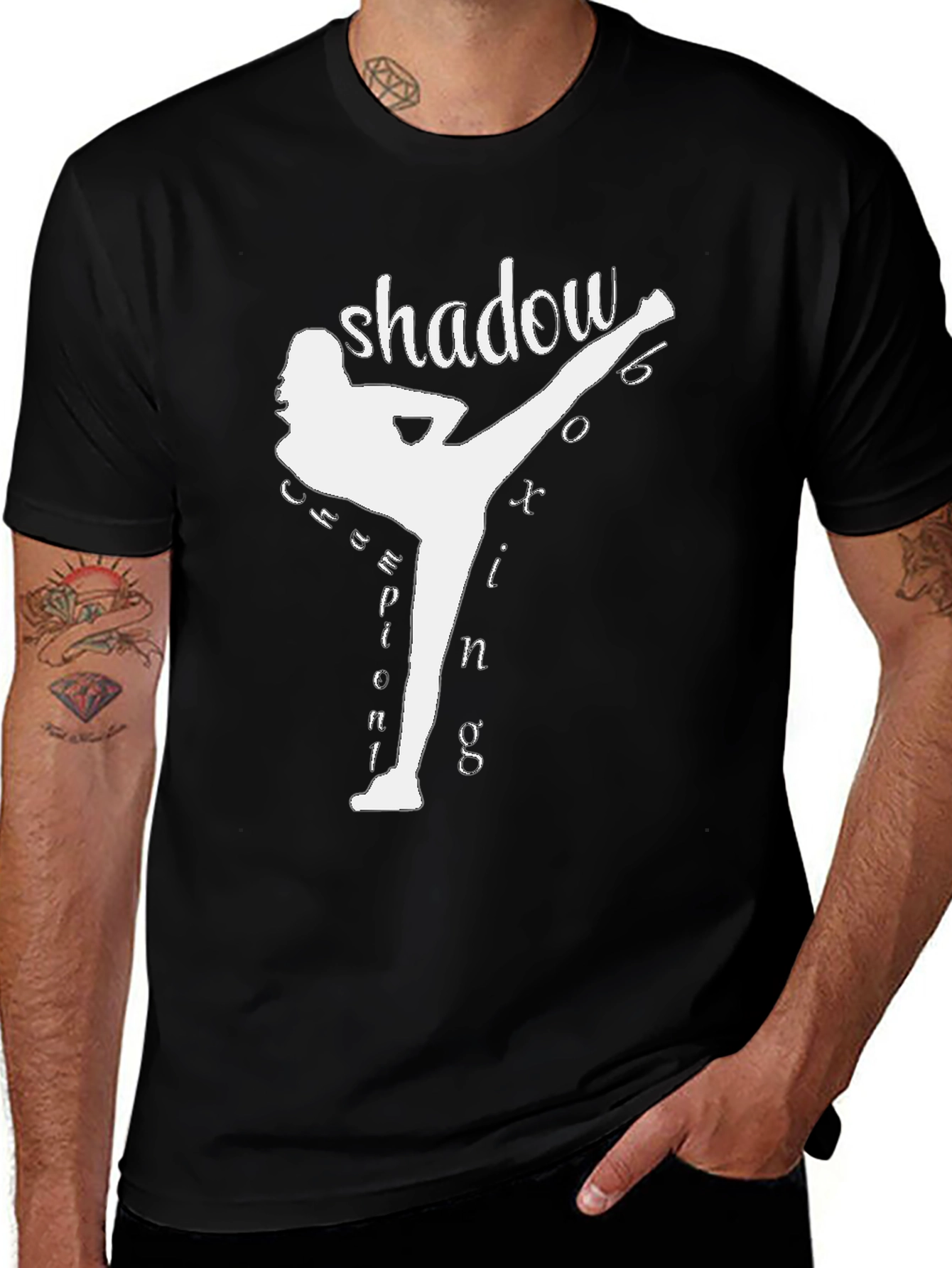 Variant 23 of Shadow Boxing Champion T-Shirt