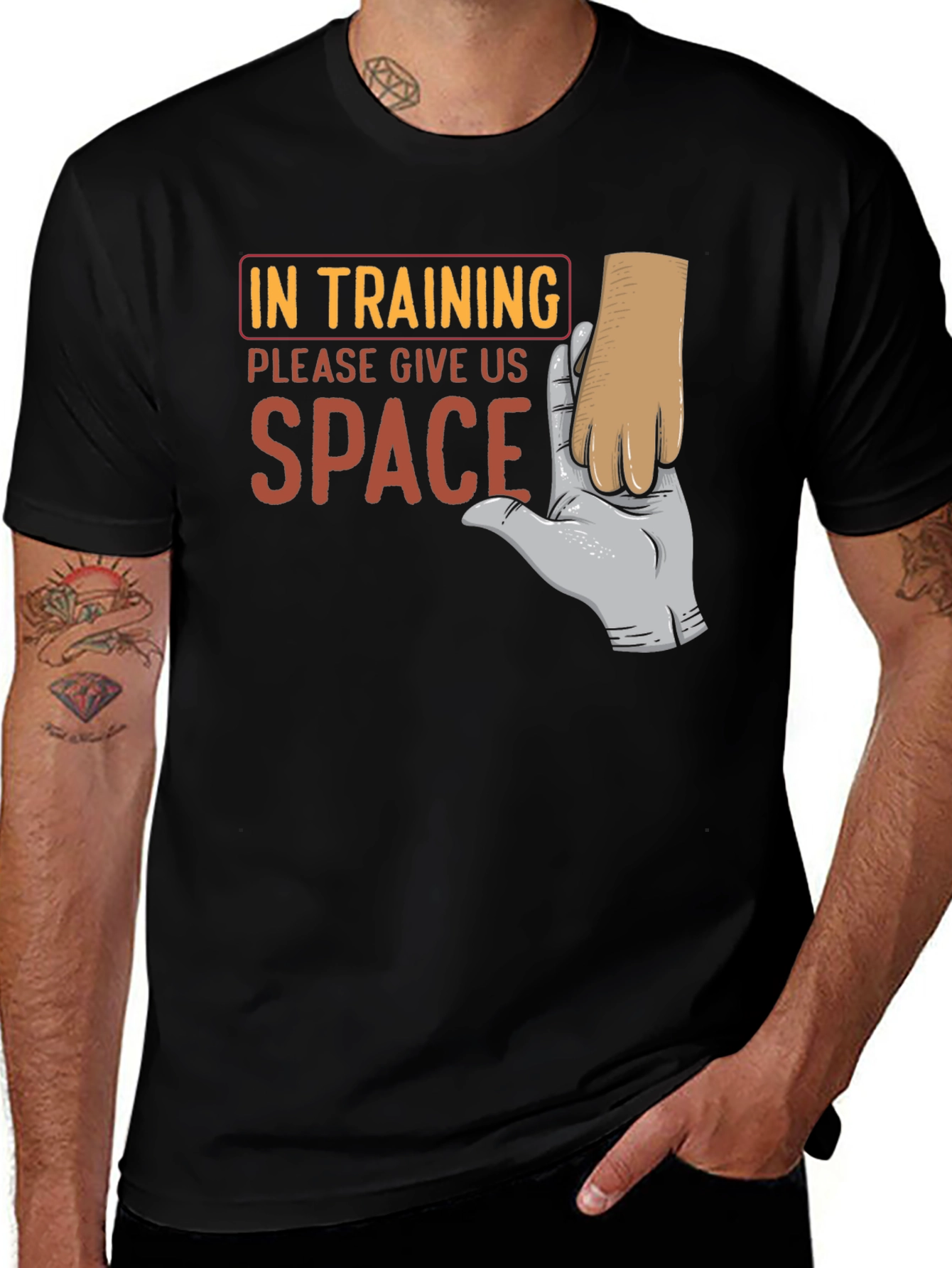 Variant 25 of In Training Give Us Space Funny Dog Lover T-Shirt