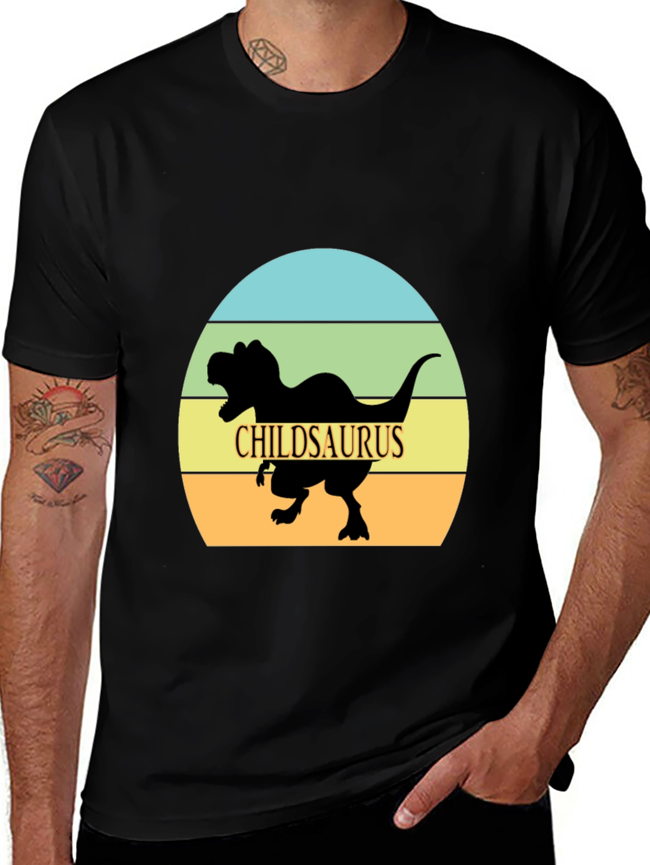 Variant 21 of Childsaurus Dinosaur T-Shirt - Unique Graphic Tee