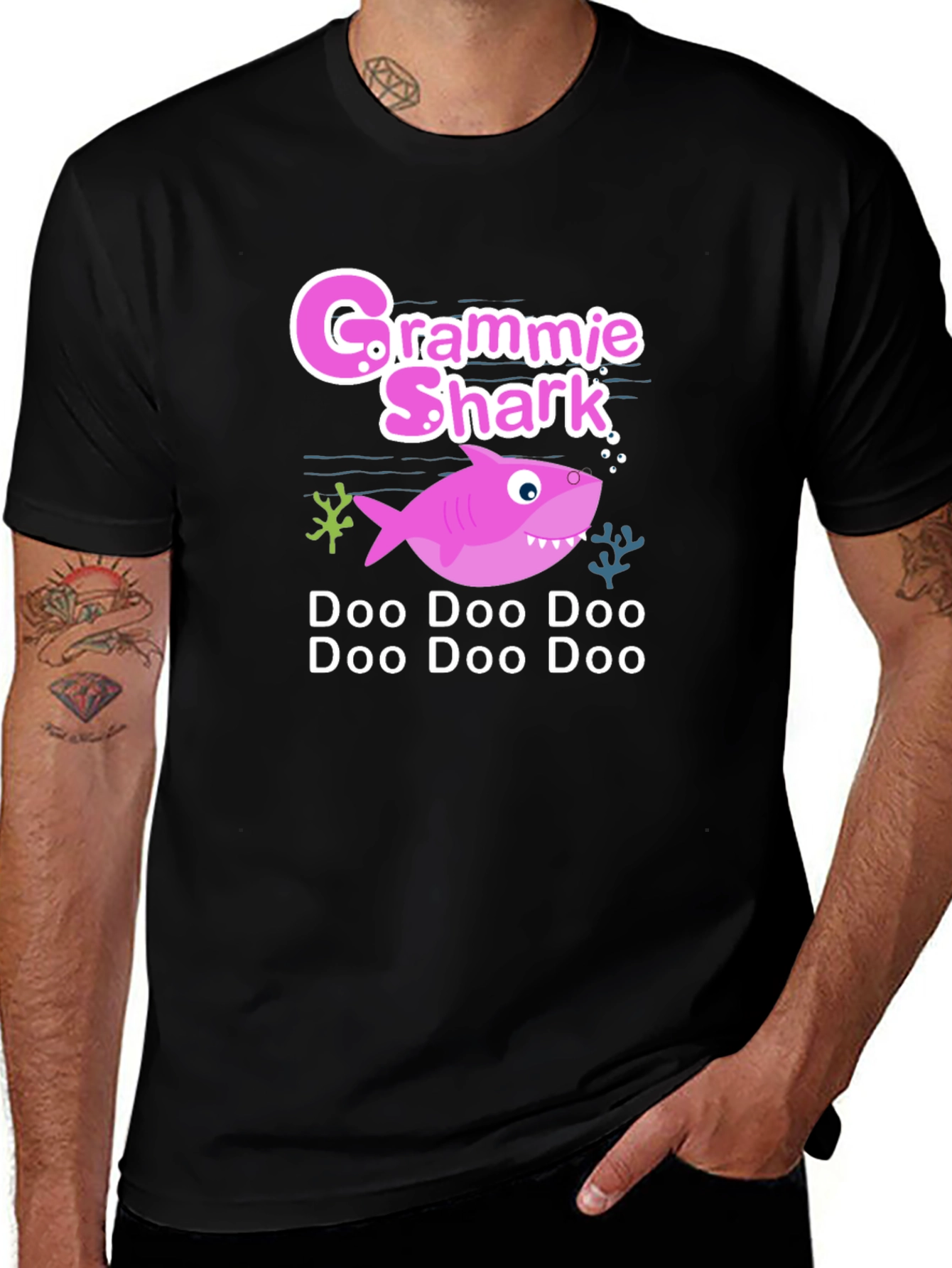 Grammie Shark Doo Doo Doo T-Shirt