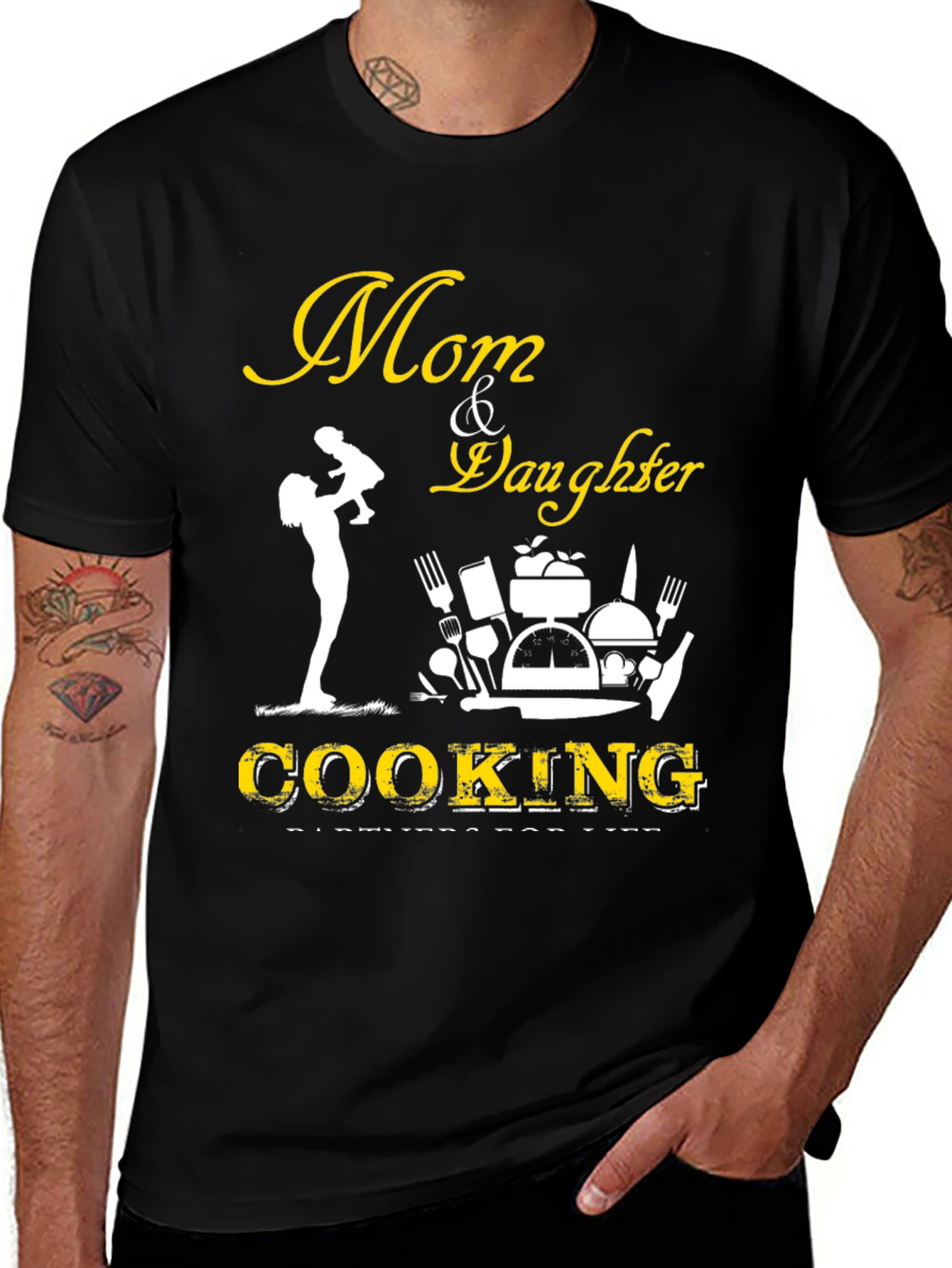 Mom & Daughter Cooking Partners T-Shirt