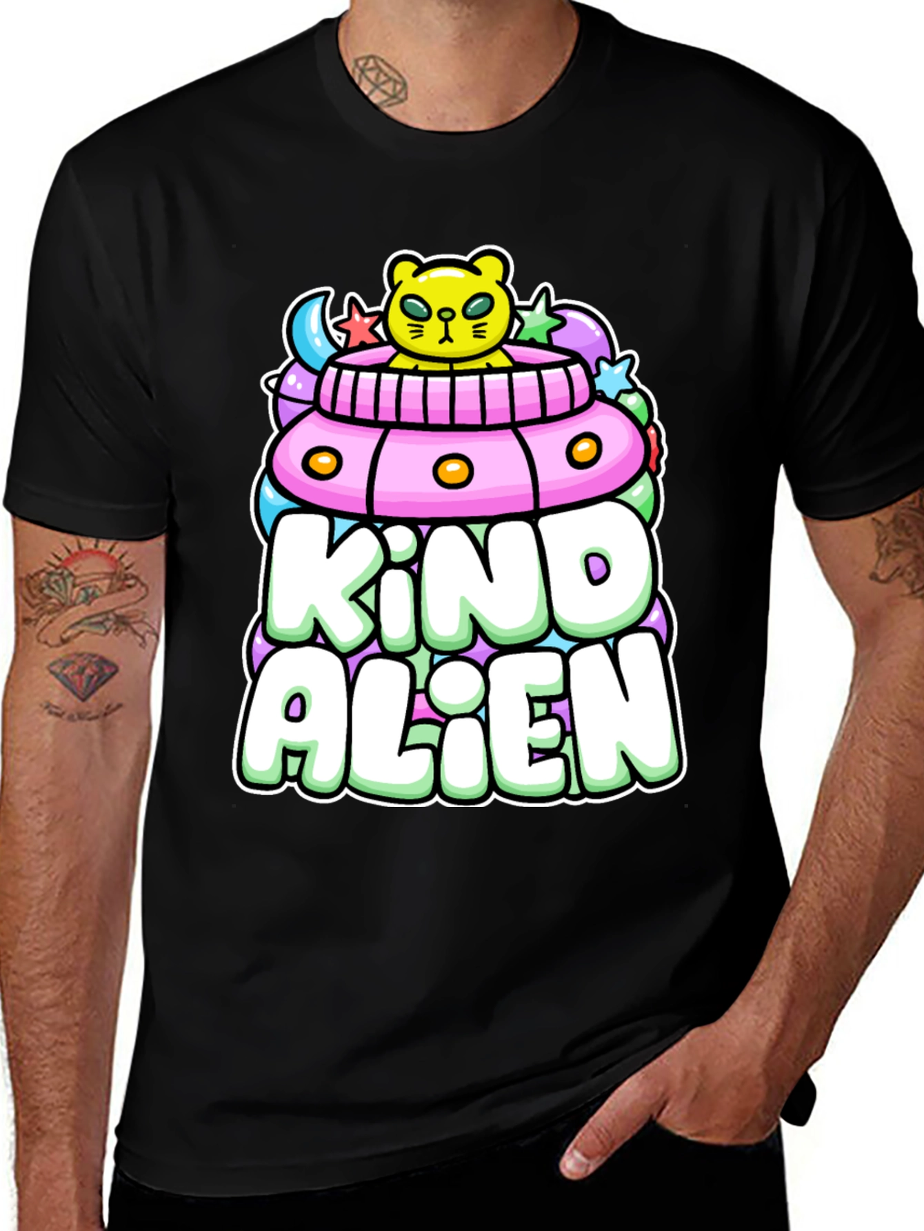 Variant 4 of Kind Alien Graphic Tee